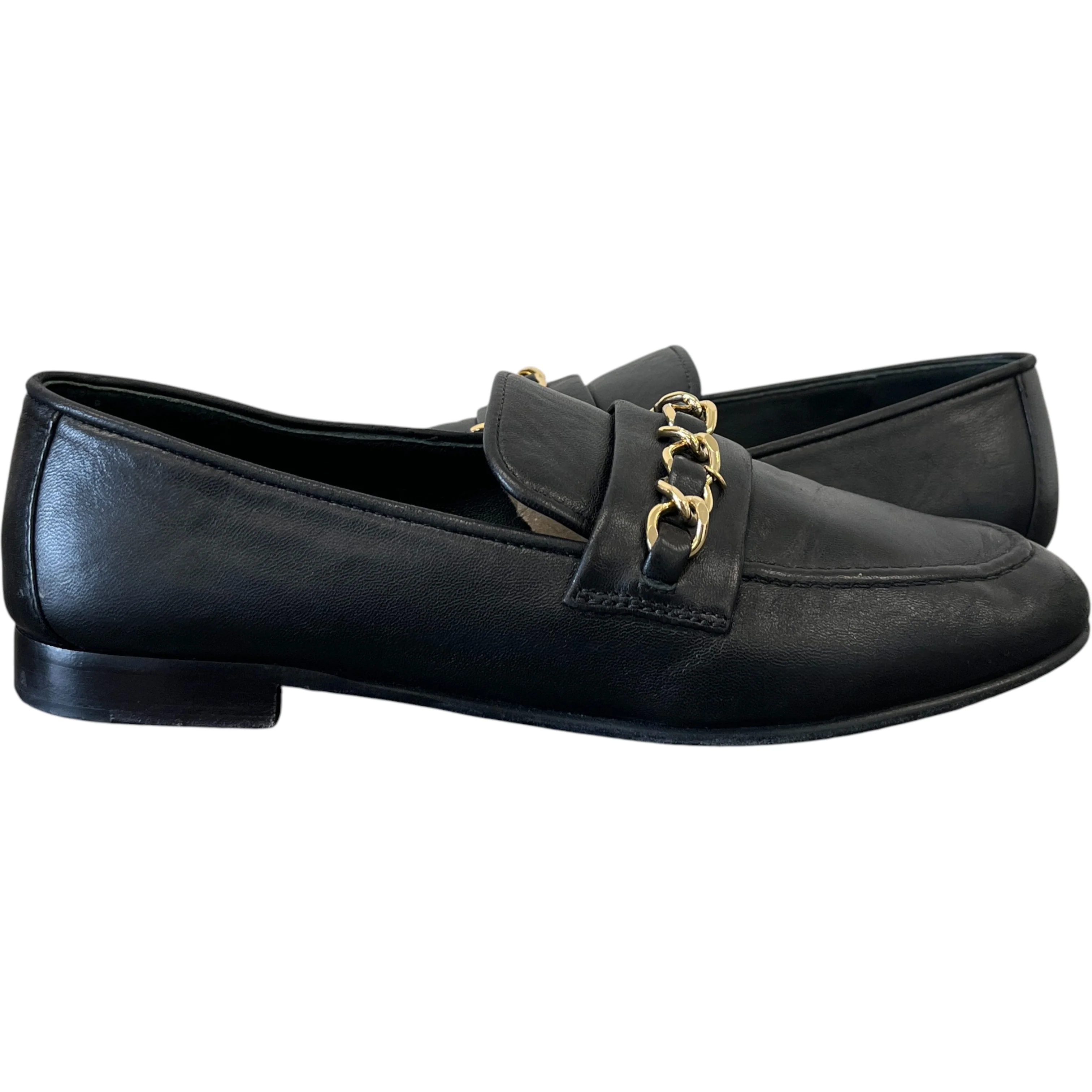 Women's Chain Cc Logo Charm Loafers Black Size EU 36.5 / UK 3.5 - Image 3