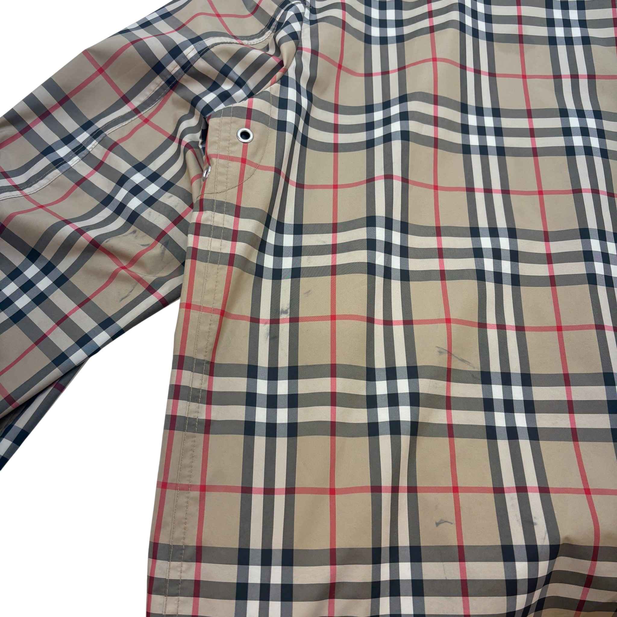 Women's Checkered Jacket Beige Size 1 / UK 10 - Image 10