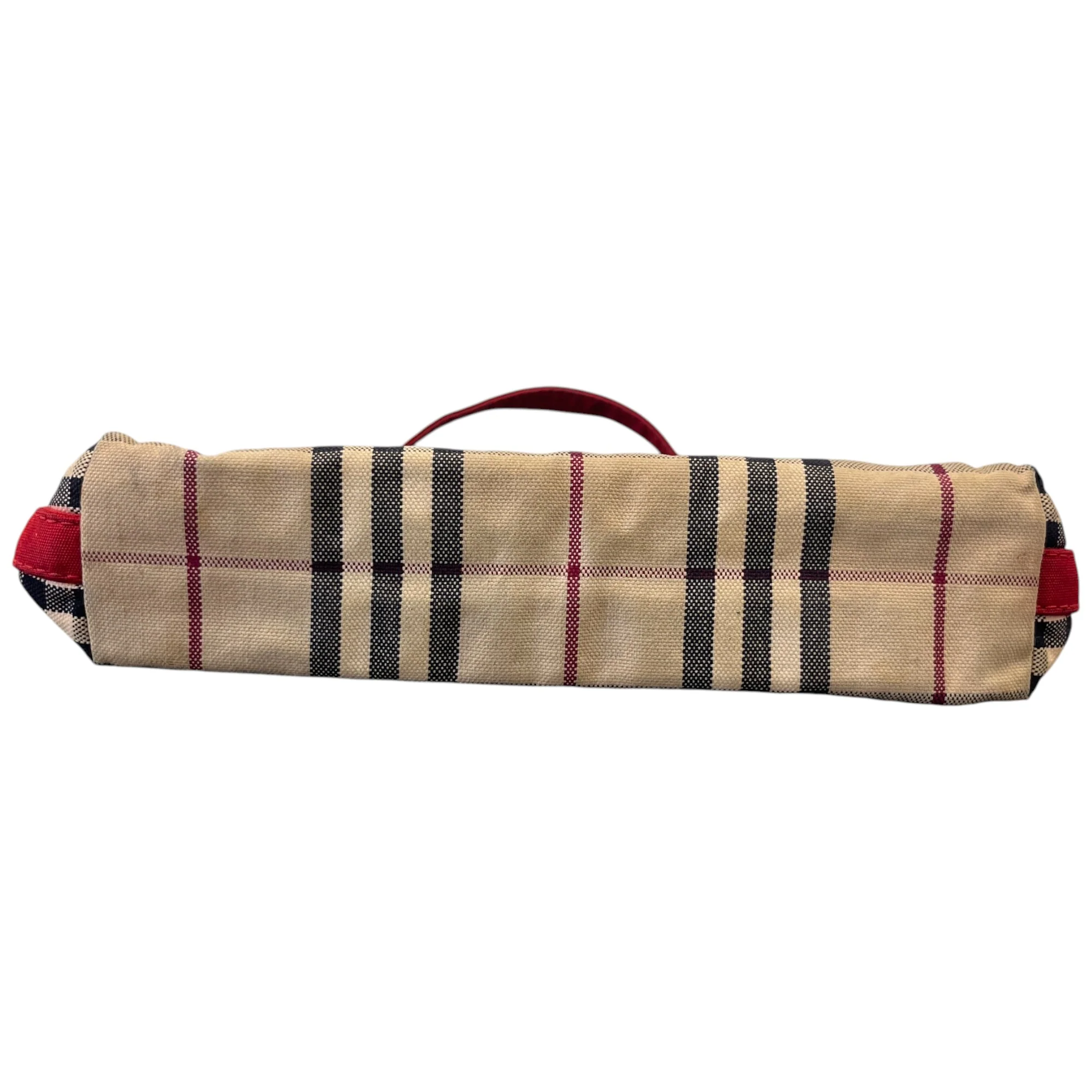 Women's Checkered Shoulder Bag Beige - Image 9