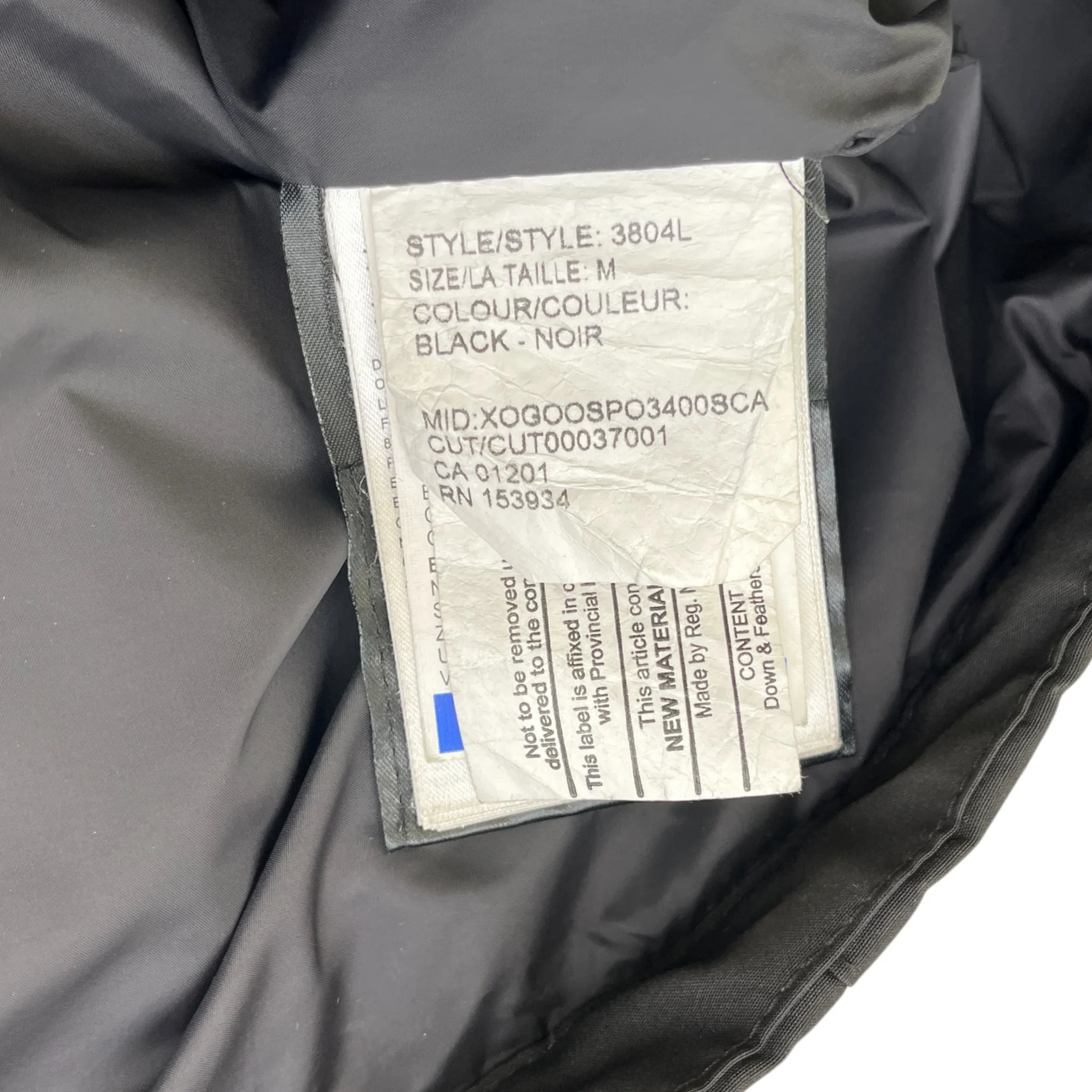 Women's Chelsea Down Jacket Black Size M - Image 6