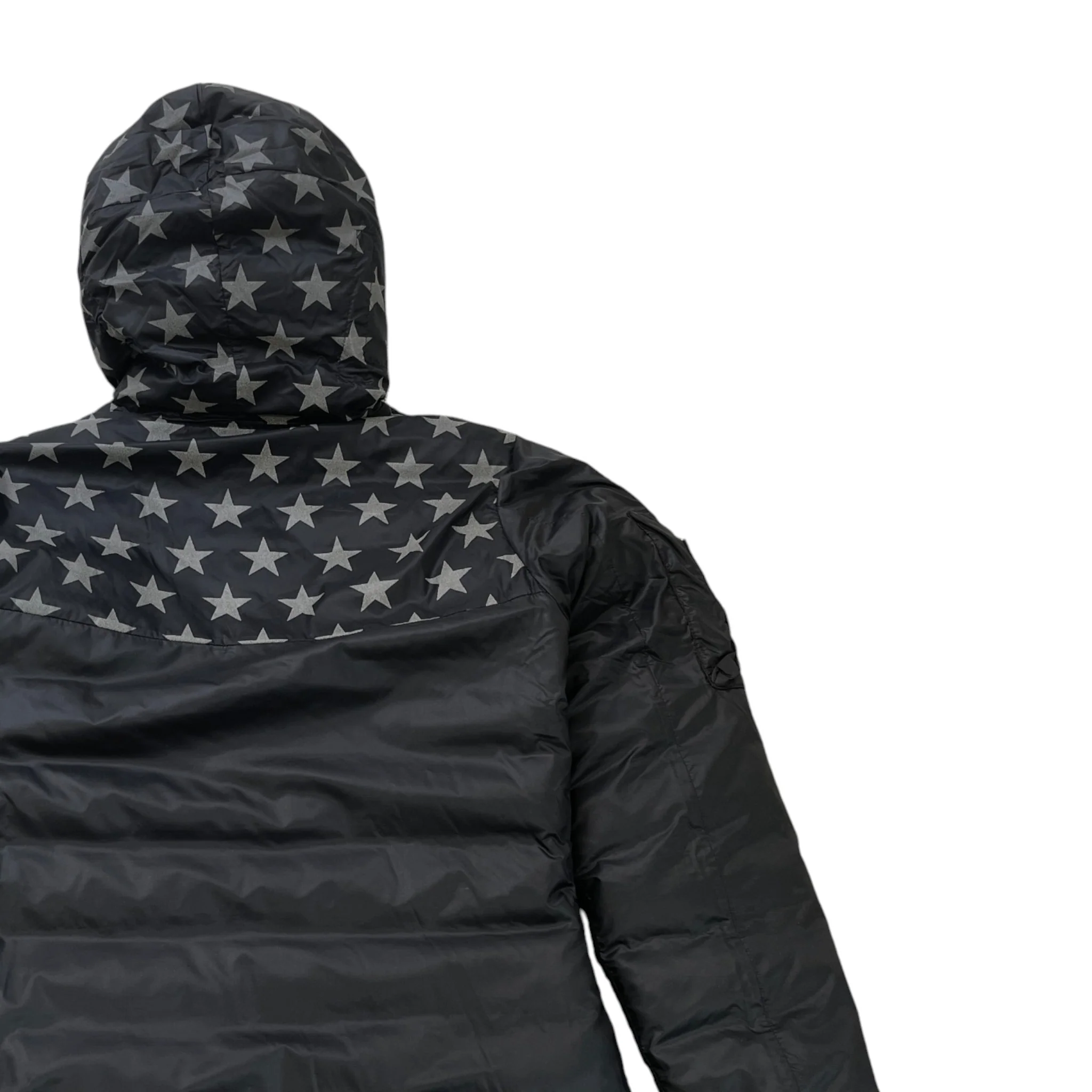 Women's Crawford Hoody Down Jacket Black Size S - Image 4
