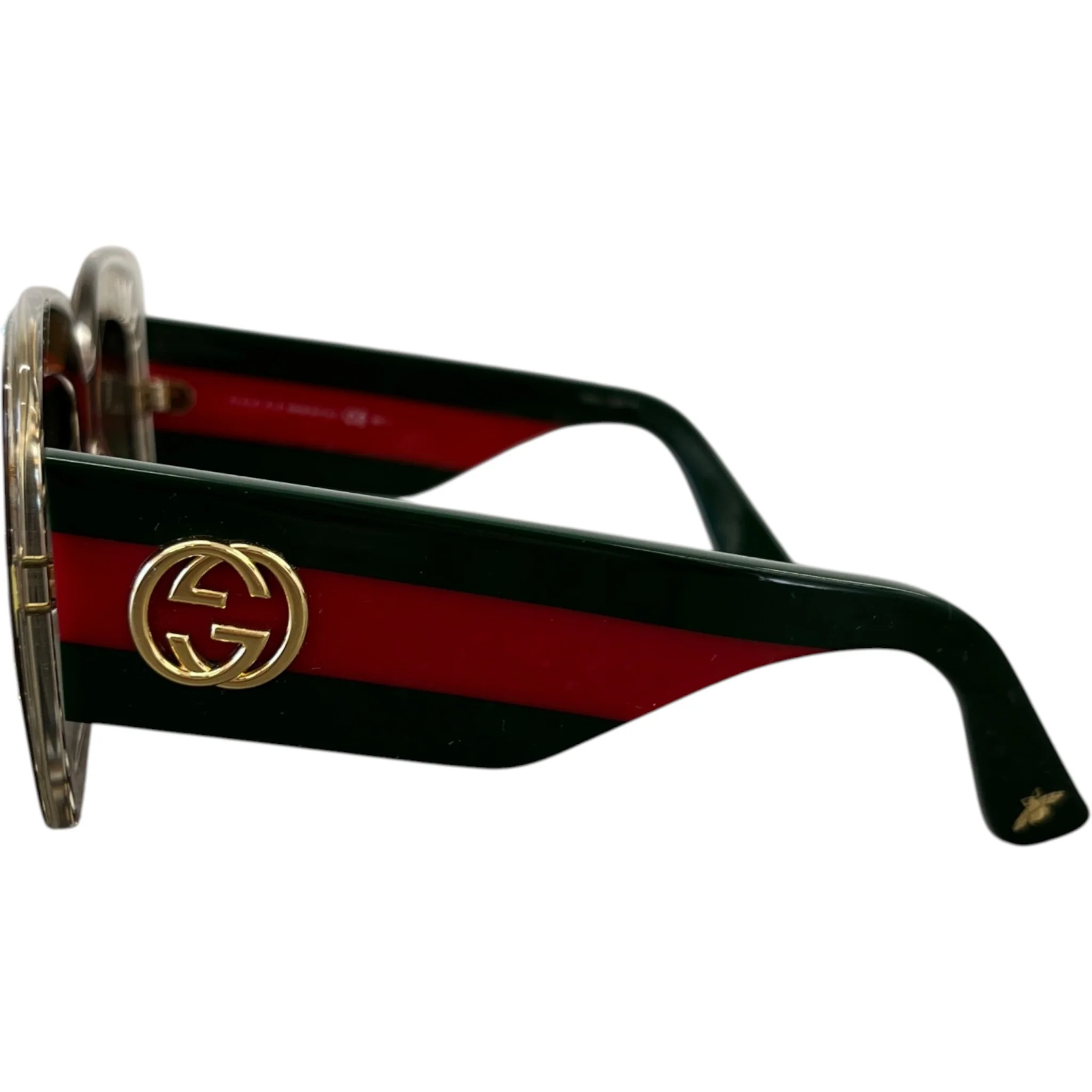 Women's Crystal Embellished Sunglasses Brown - Image 6