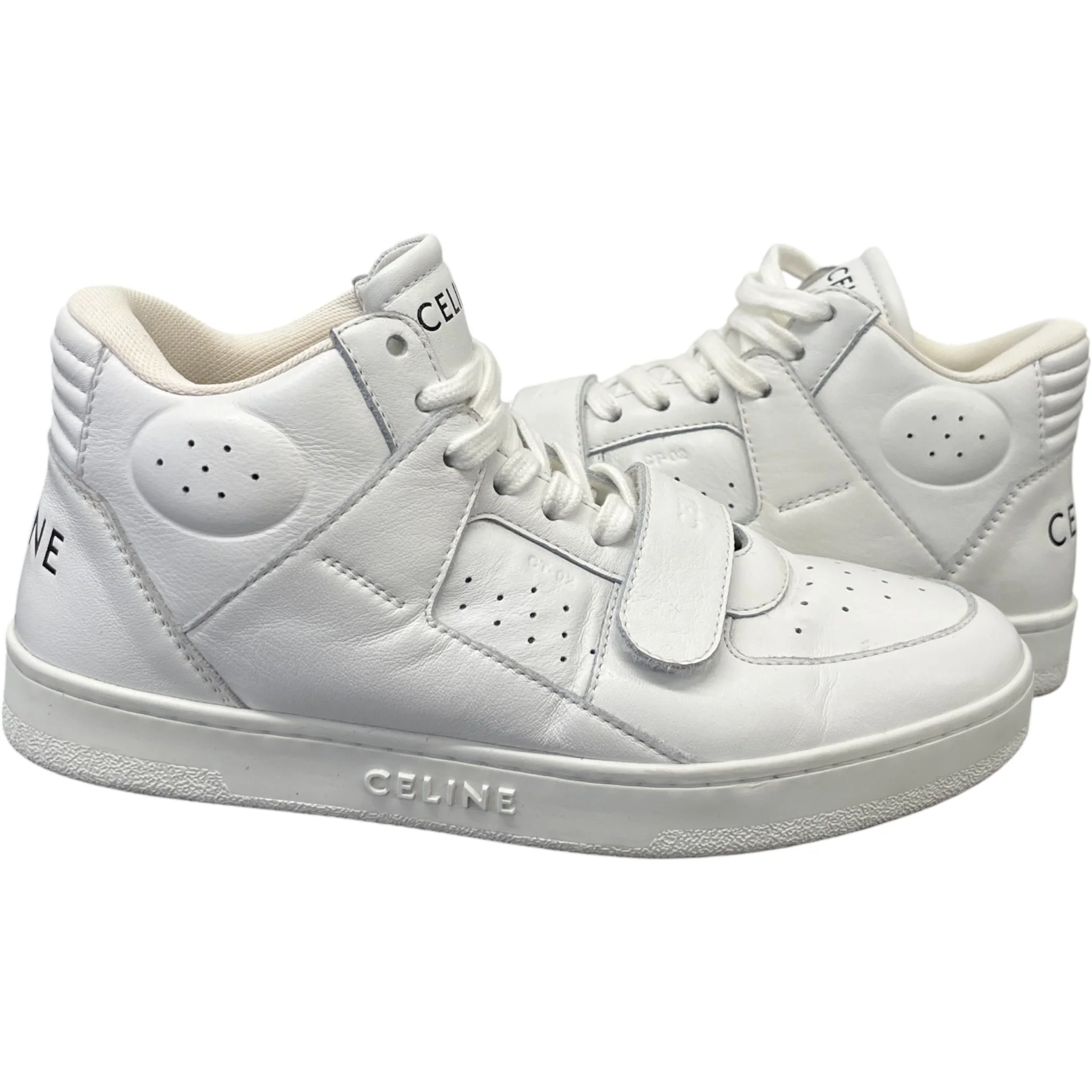 Women's Ct-02 Mid High Trainers White Size EU 37 / UK 4 - Image 3
