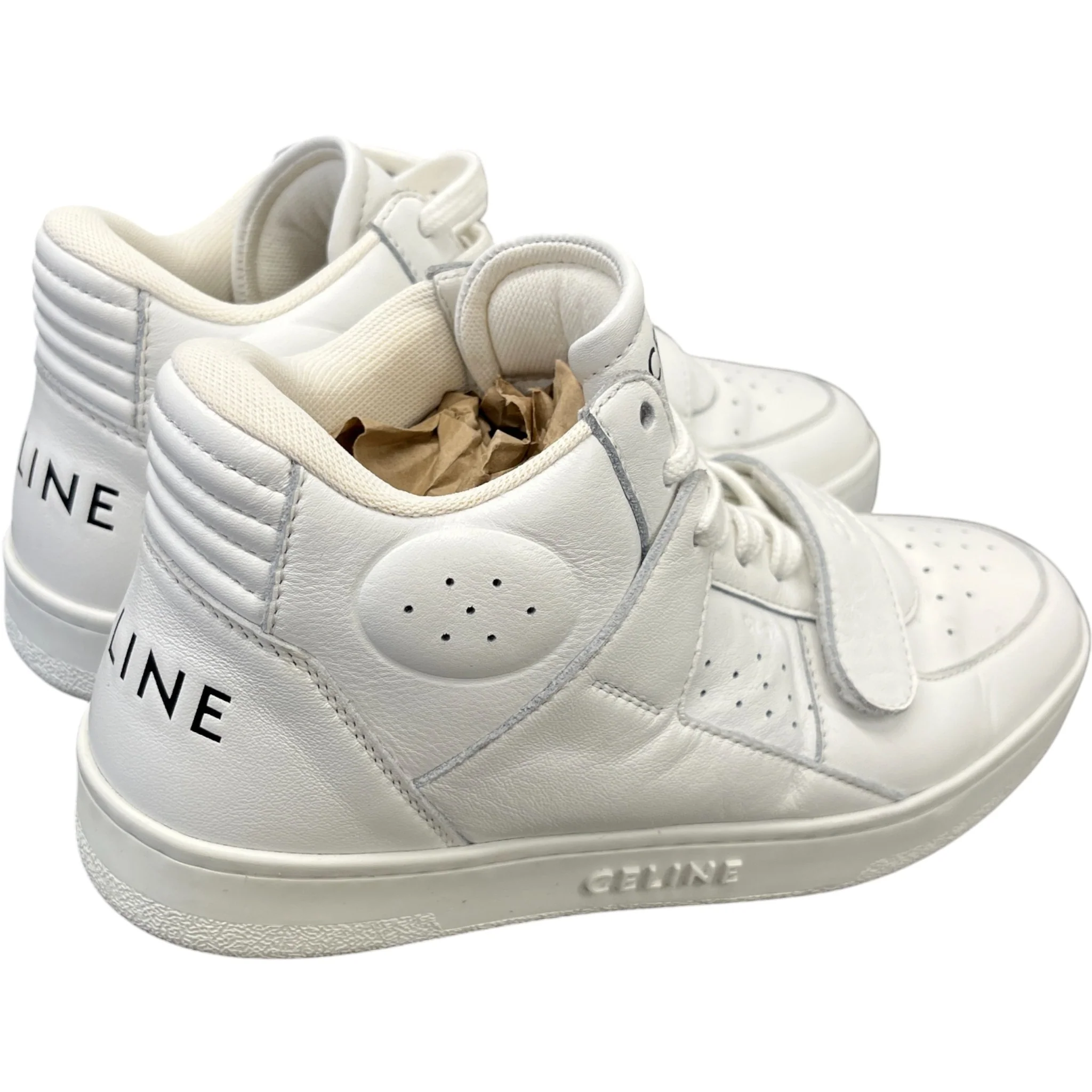 Women's Ct-02 Mid High Trainers White Size EU 37 / UK 4 - Image 8