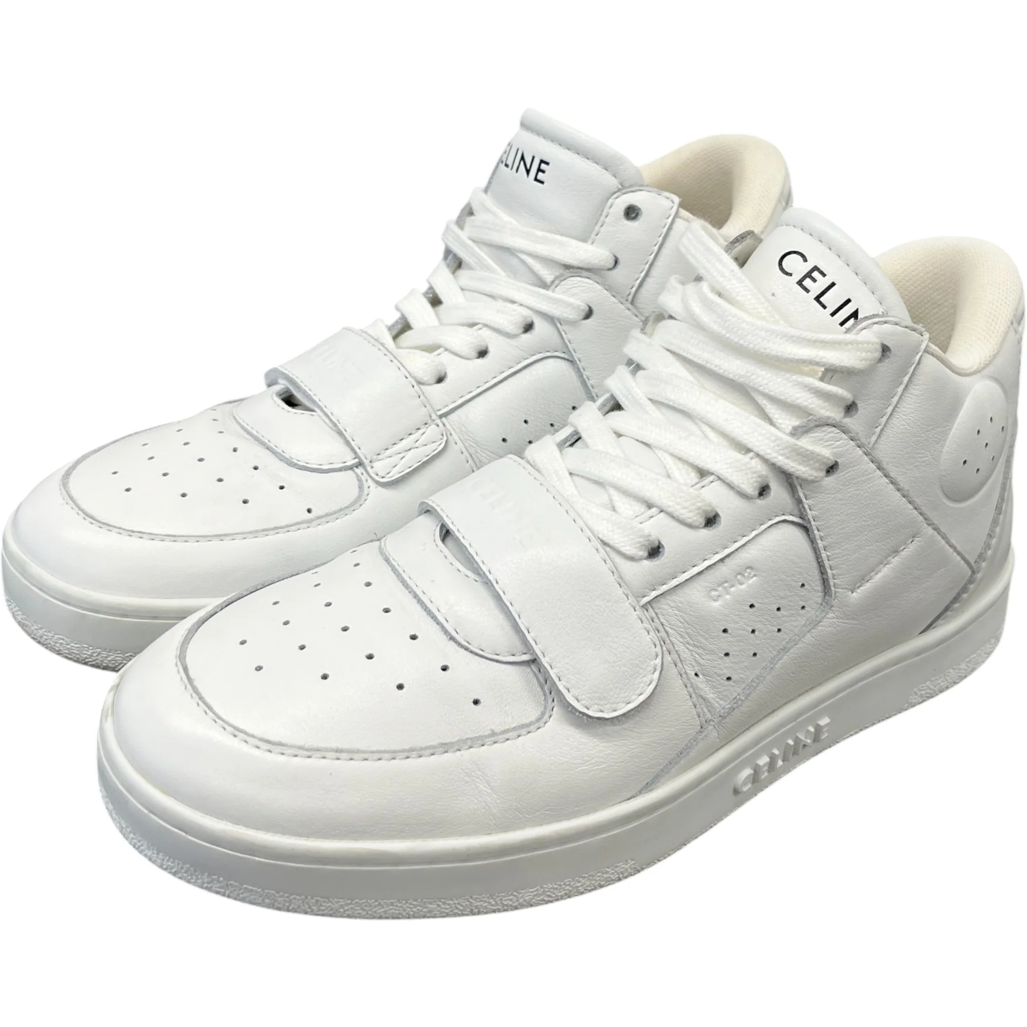 Women's Ct-02 Mid High Trainers White Size EU 37 / UK 4 - Image 9