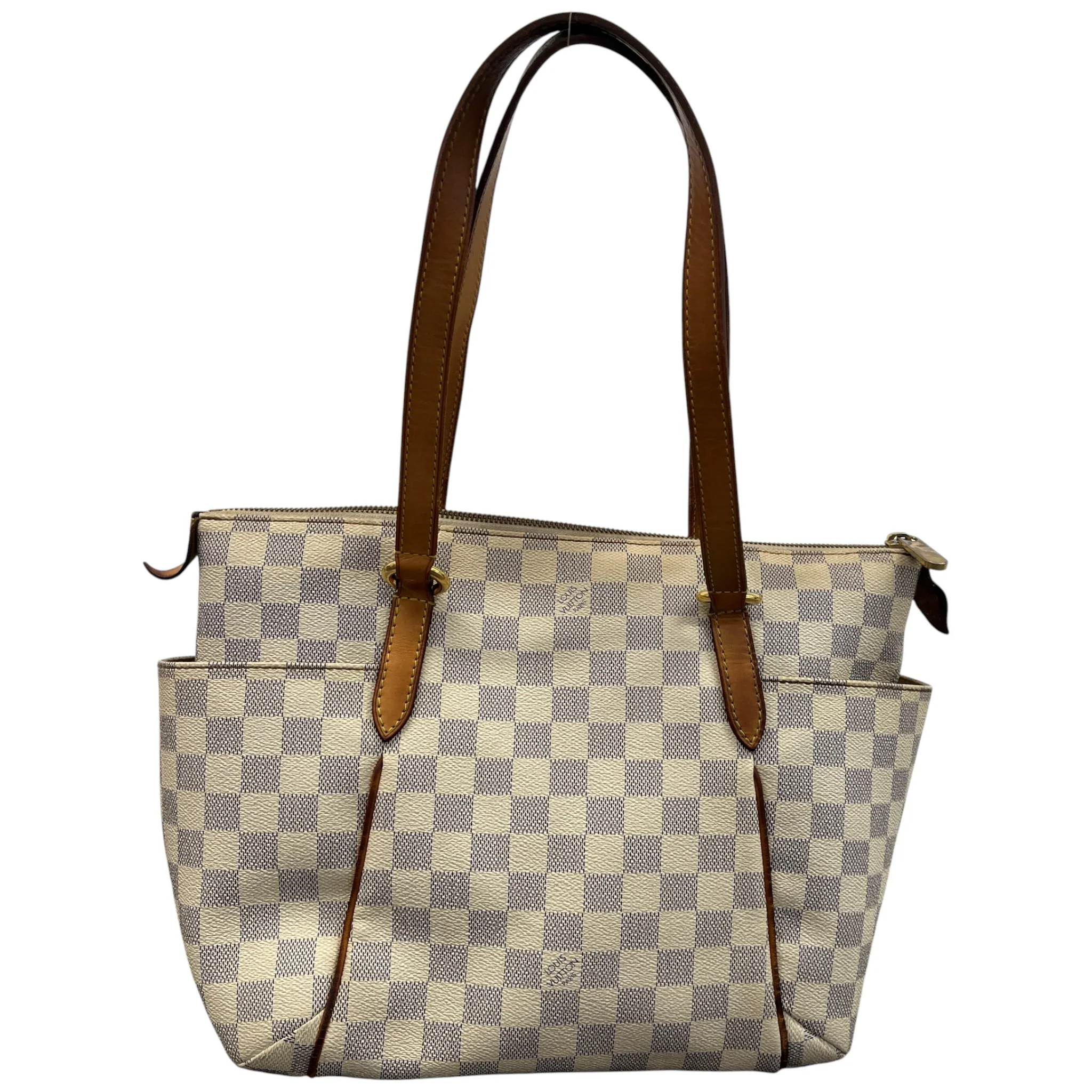 Women's Damier Azur Totally Mm Bag White