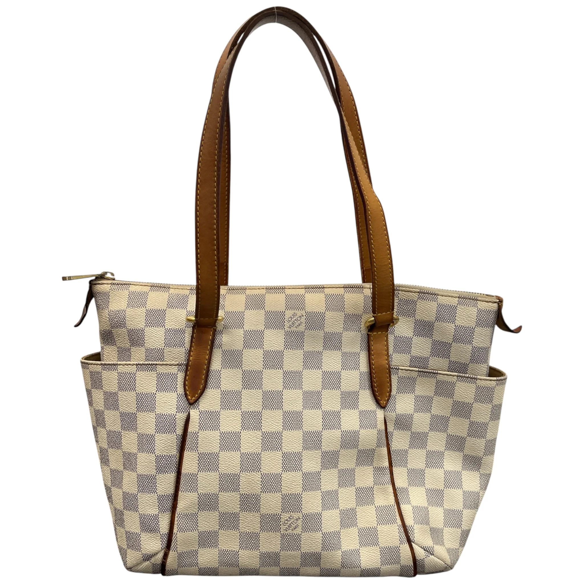 Women's Damier Azur Totally Mm Bag White - Image 4