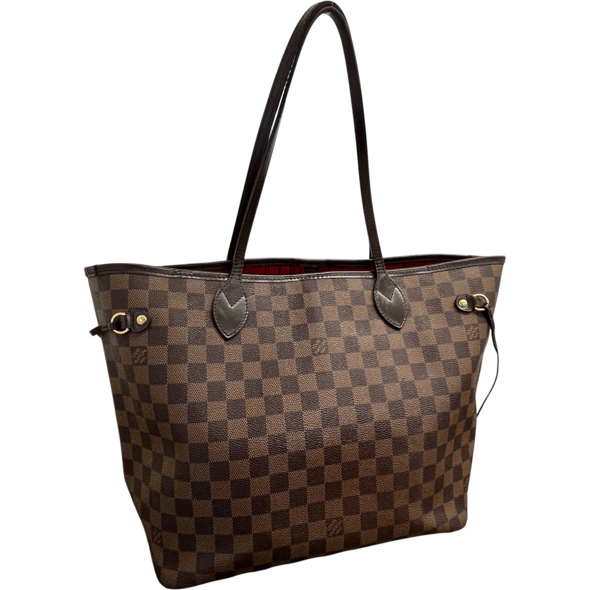 Women's Damier Ebene Neverfull Mm Handbag Brown - Image 5