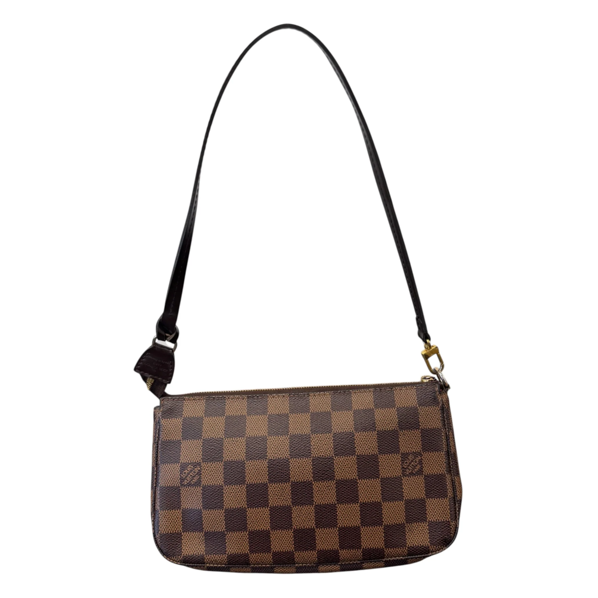 Women's Damier Ebene Pochette Handbag Brown
