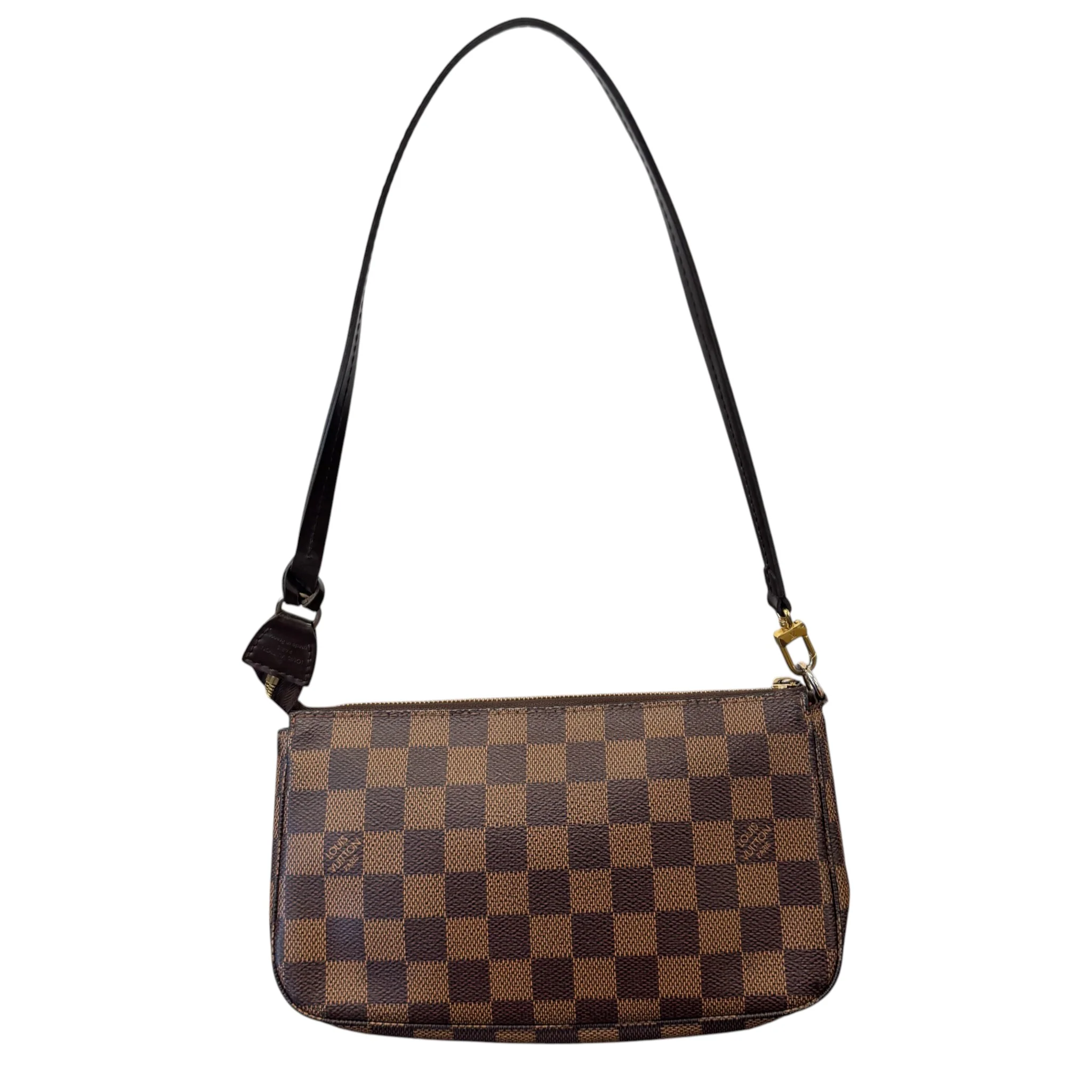 Women's Damier Ebene Pochette Handbag Brown - Image 2