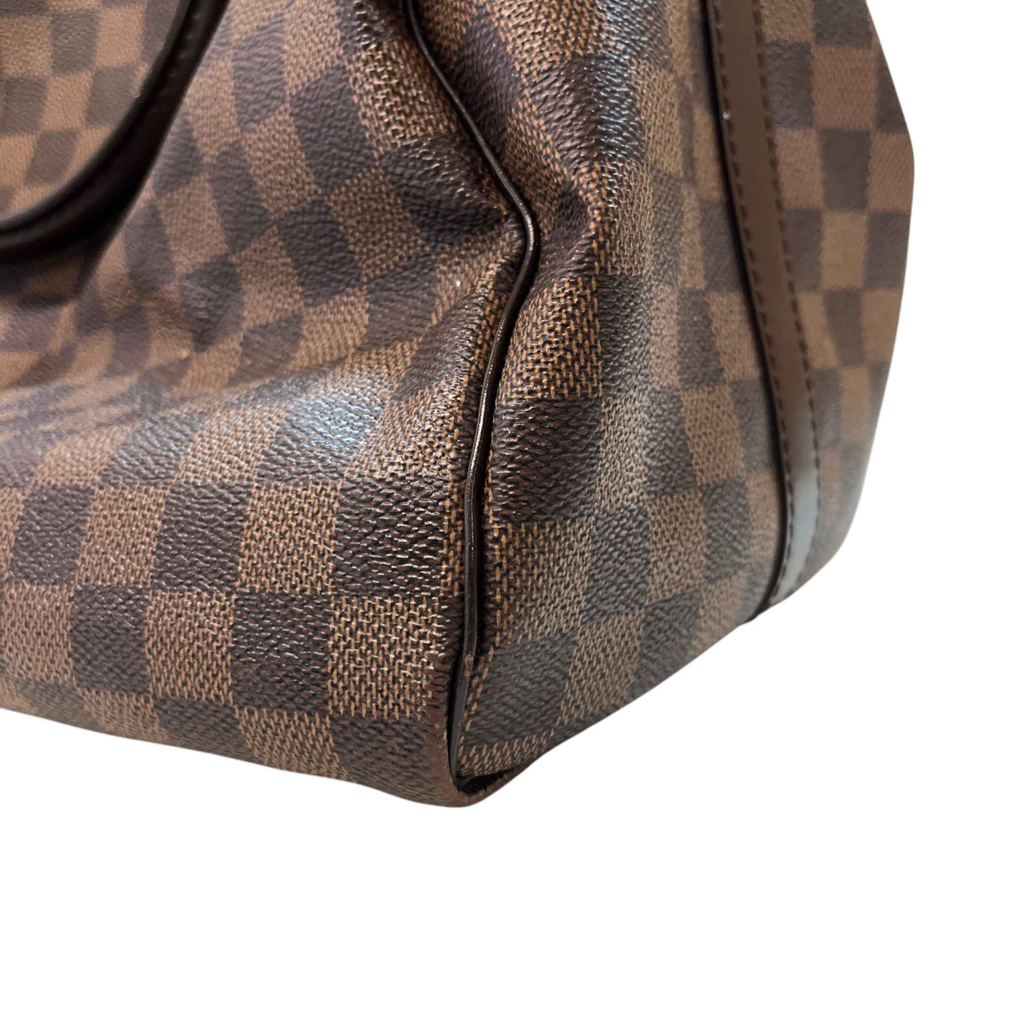 Women's Damier Ebene Speedy 35 Bag Brown - Image 13