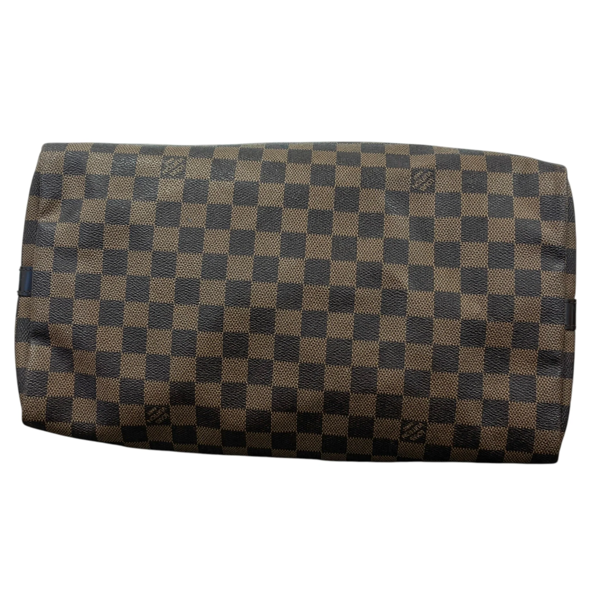 Women's Damier Ebene Speedy 35 Bag Brown - Image 6