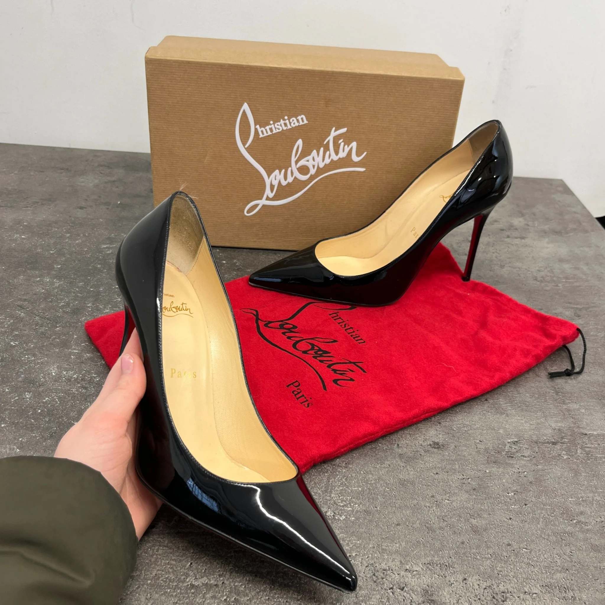 Women's Decollete 554 100 Heels Black Size EU 39 / UK 6 - Image 11