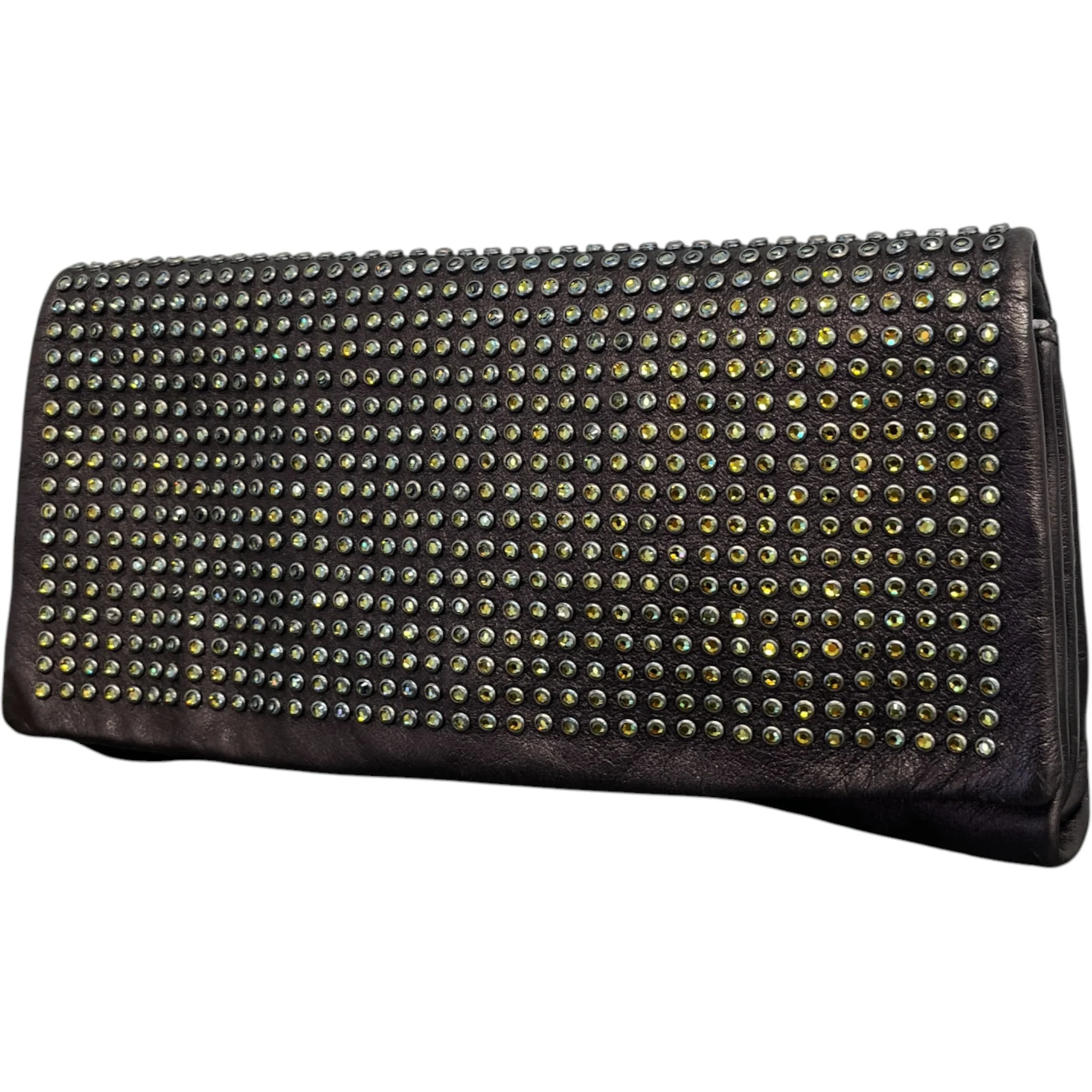 Women's Diamond Motif Clutch Mauve - Image 5