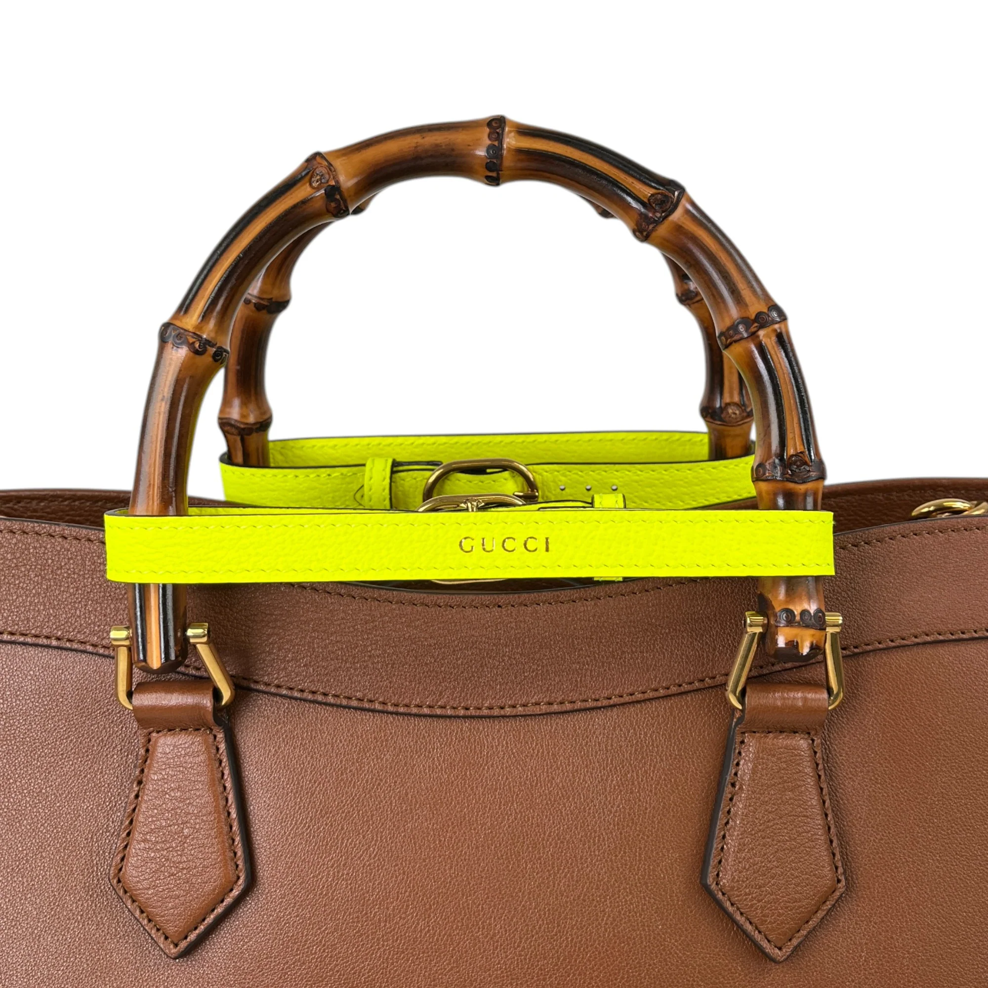 Women's Diana Medium Tote Bag Brown - Image 11