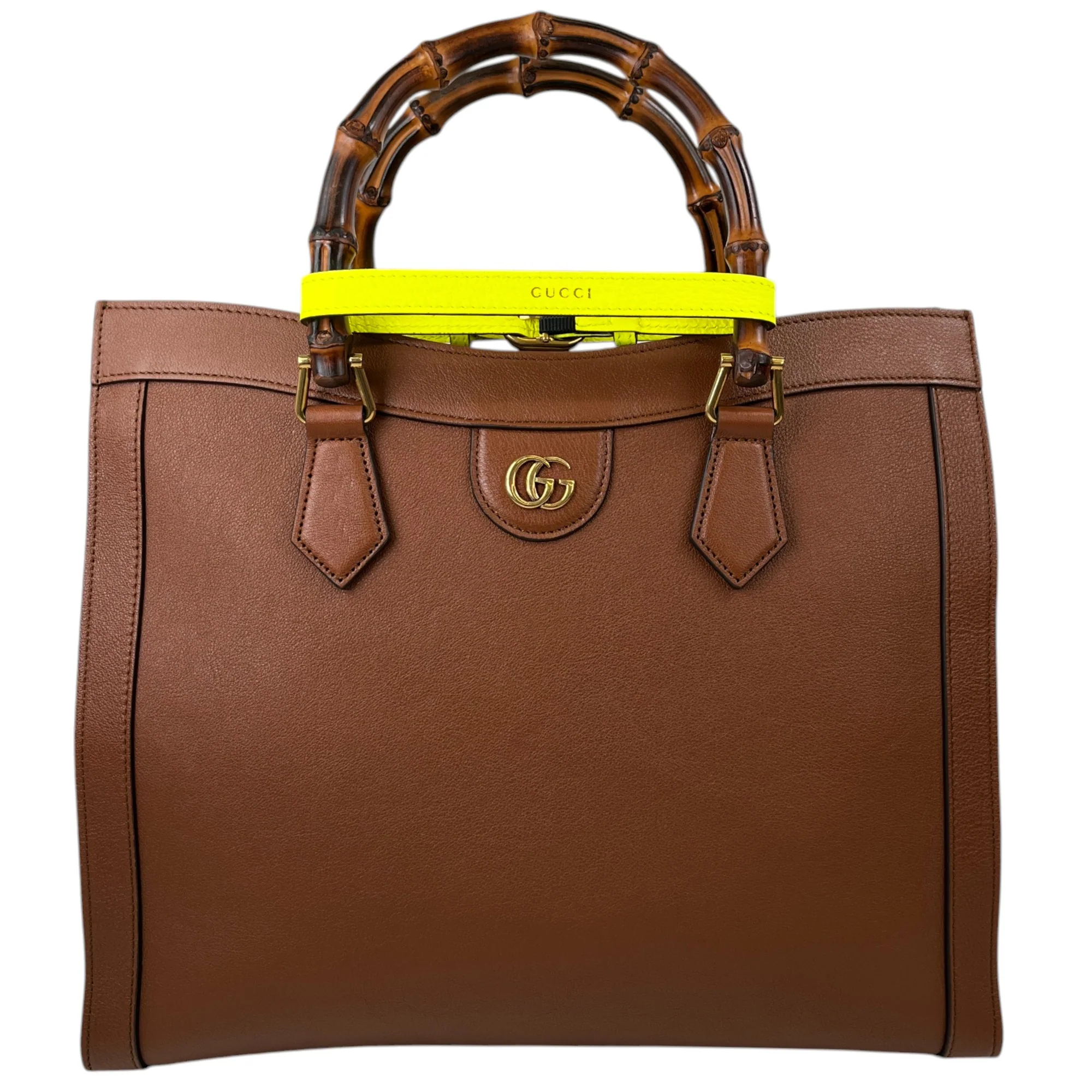 Women's Diana Medium Tote Bag Brown - Image 3