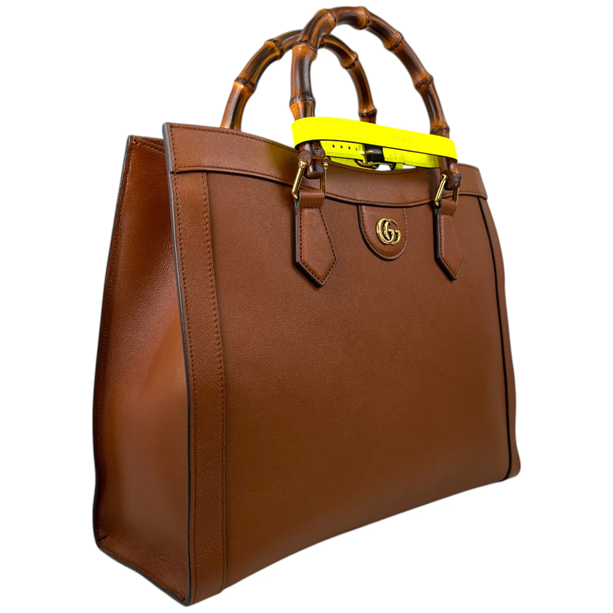 Women's Diana Medium Tote Bag Brown - Image 4