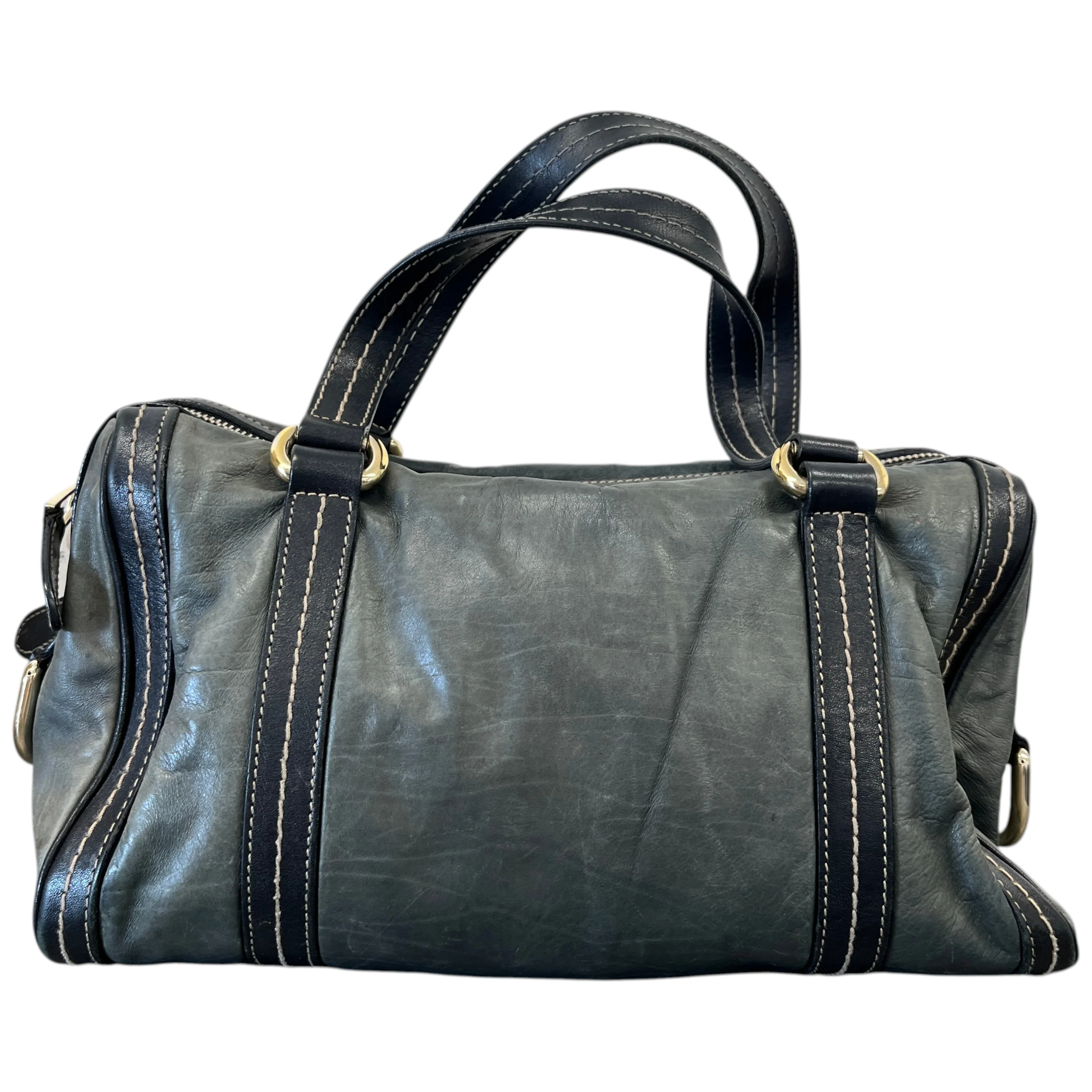 Women's Duchessa Boston Handbag Green - Image 4