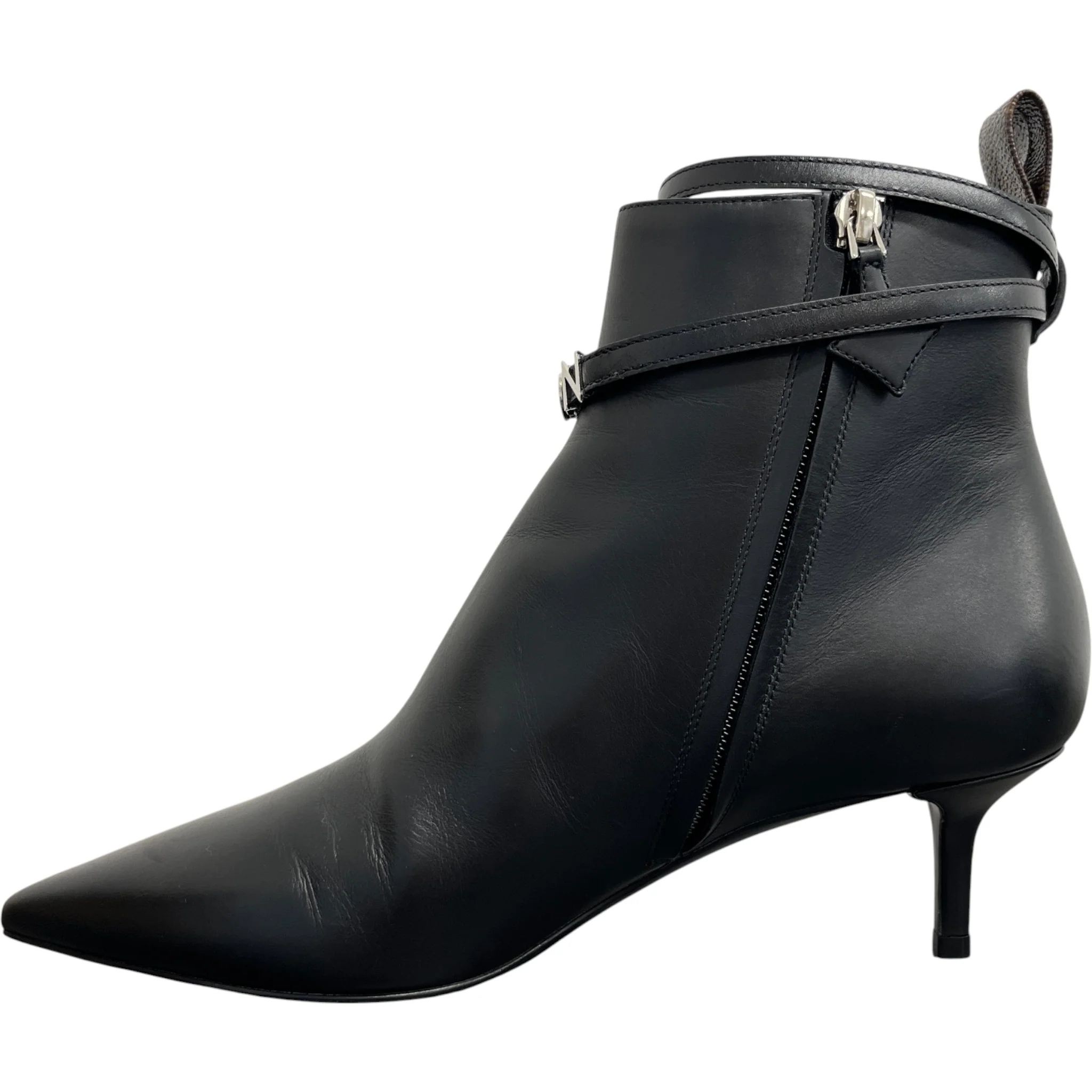 Women's Embellished Ankle Boots Black Size EU 37.5 / UK 4.5 - Image 2