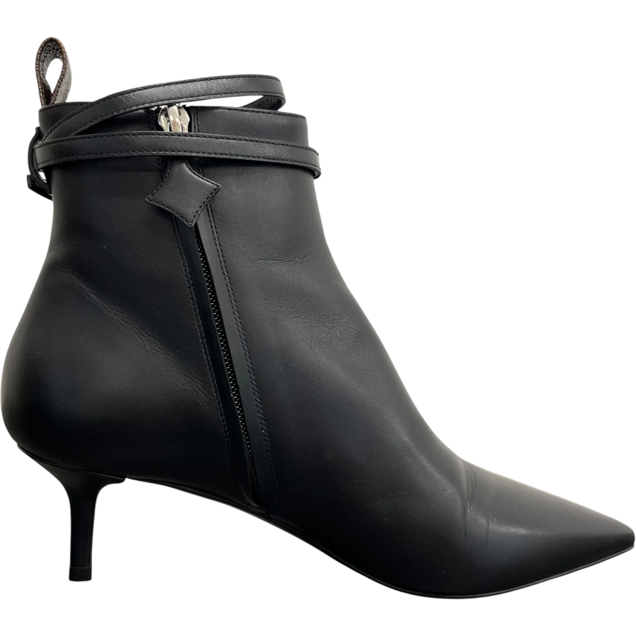 Women's Embellished Ankle Boots Black Size EU 37.5 / UK 4.5 - Image 4