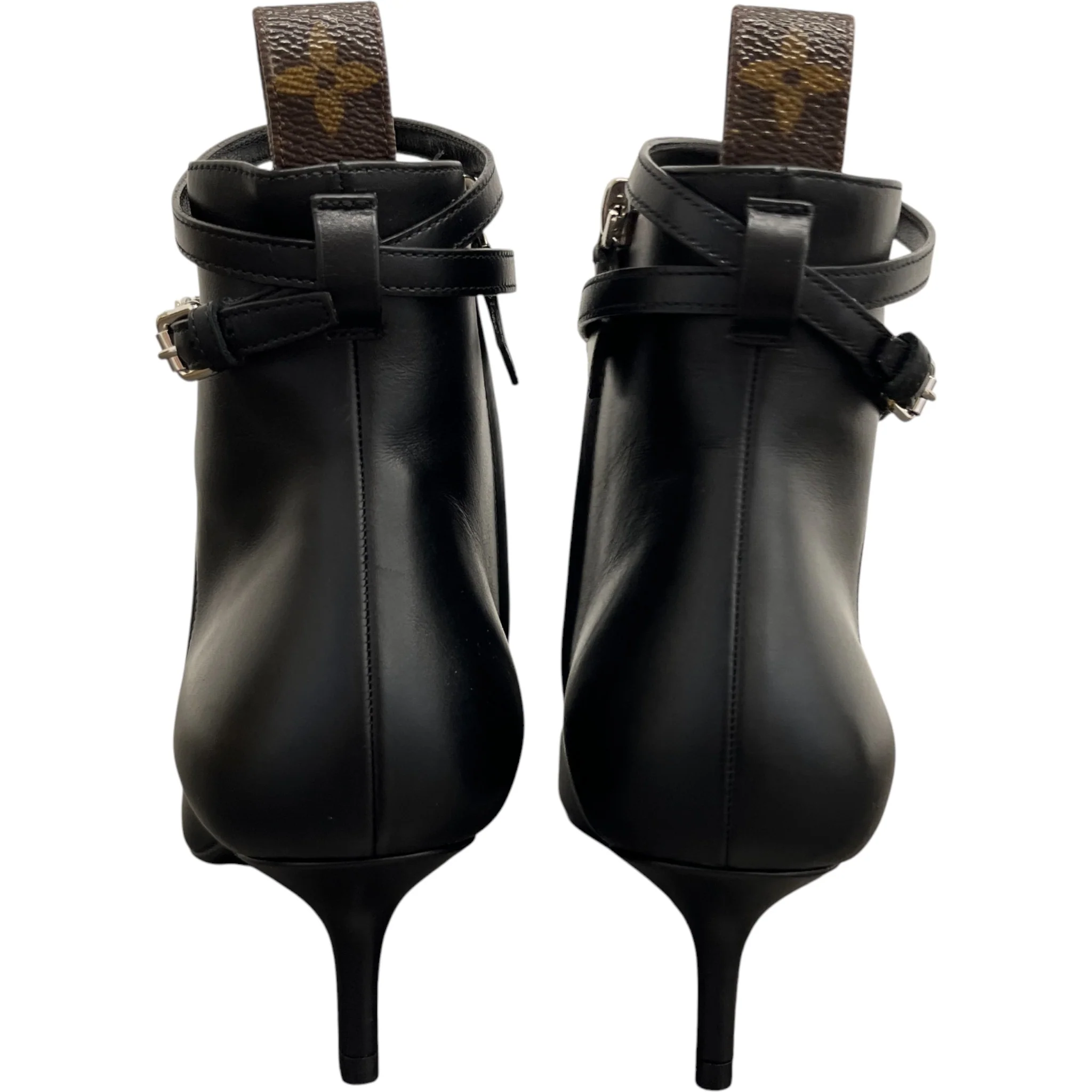 Women's Embellished Ankle Boots Black Size EU 37.5 / UK 4.5 - Image 7