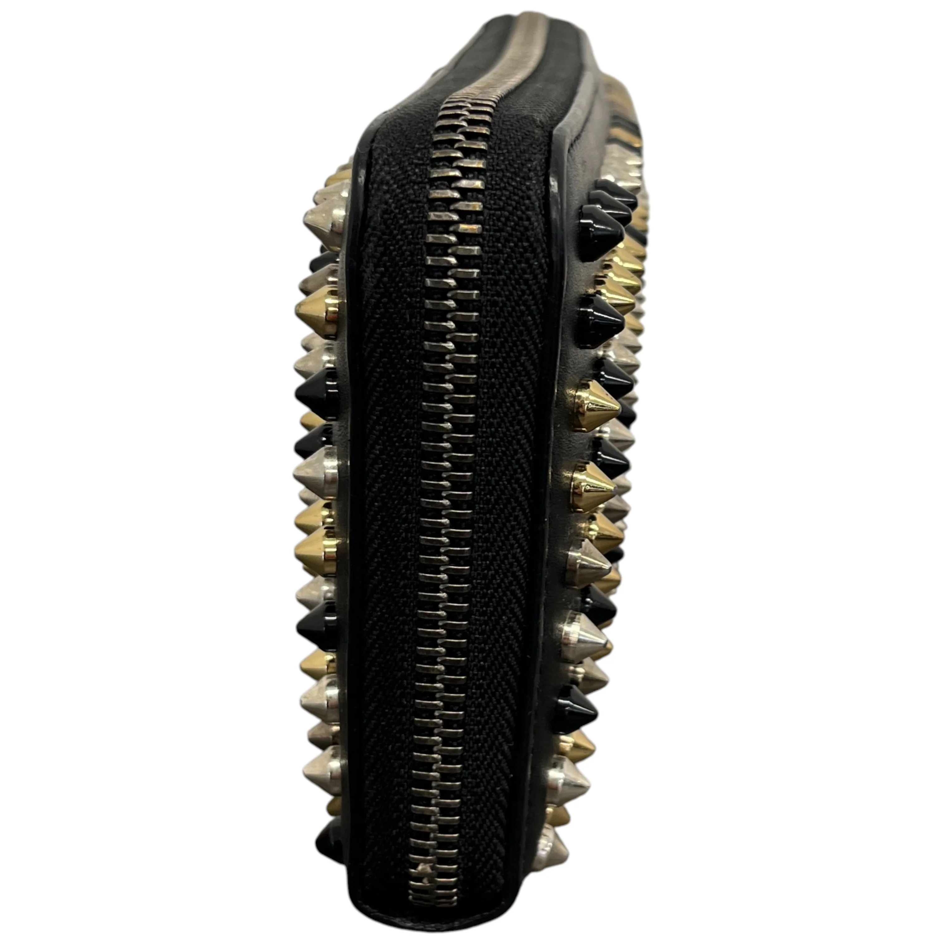 Women's Embellished Spike Purse Black - Image 6