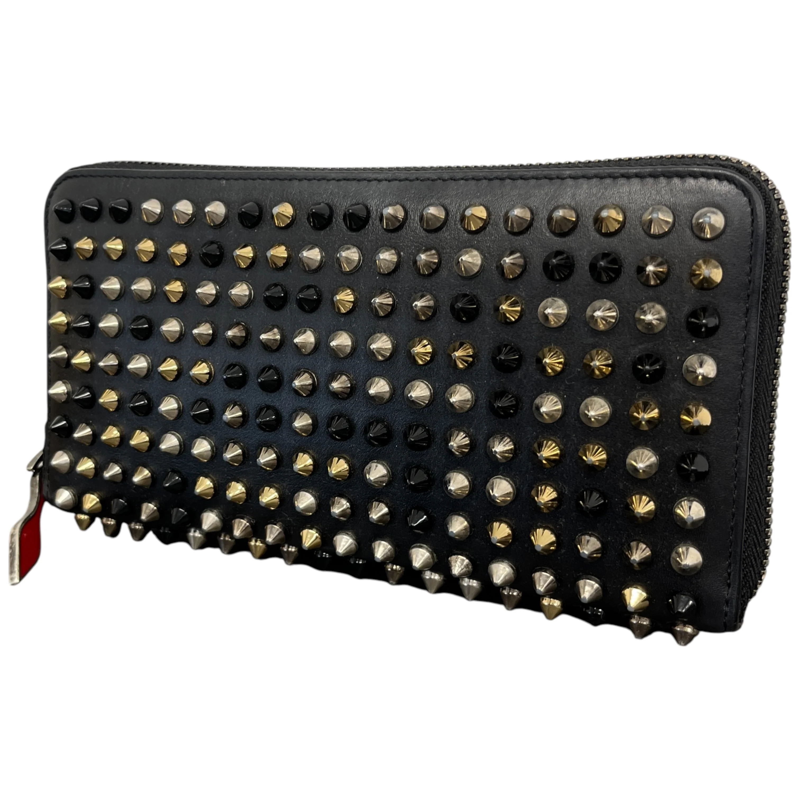 Women's Embellished Spike Purse Black - Image 8