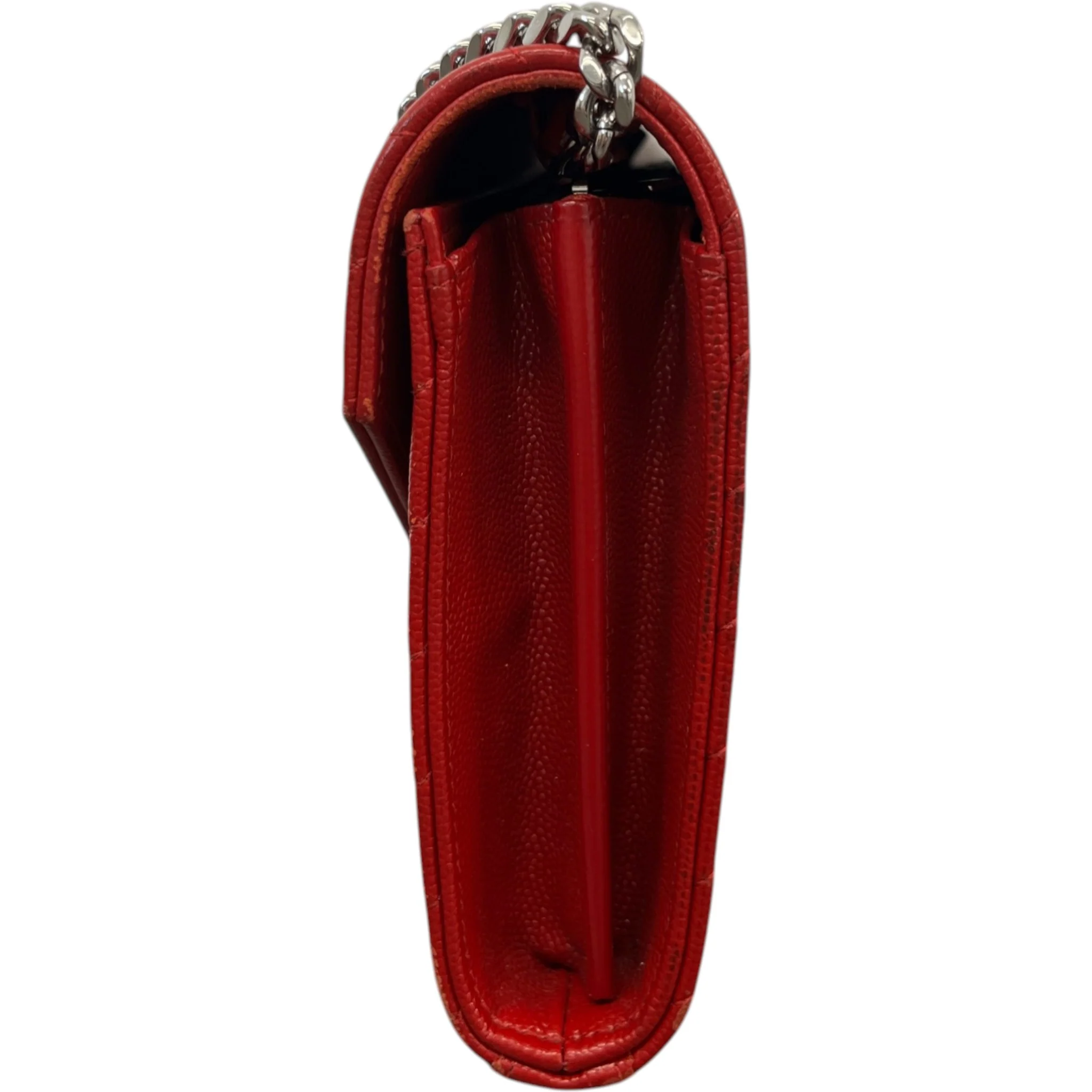 Women's Envelope Chain Bag Red - Image 7