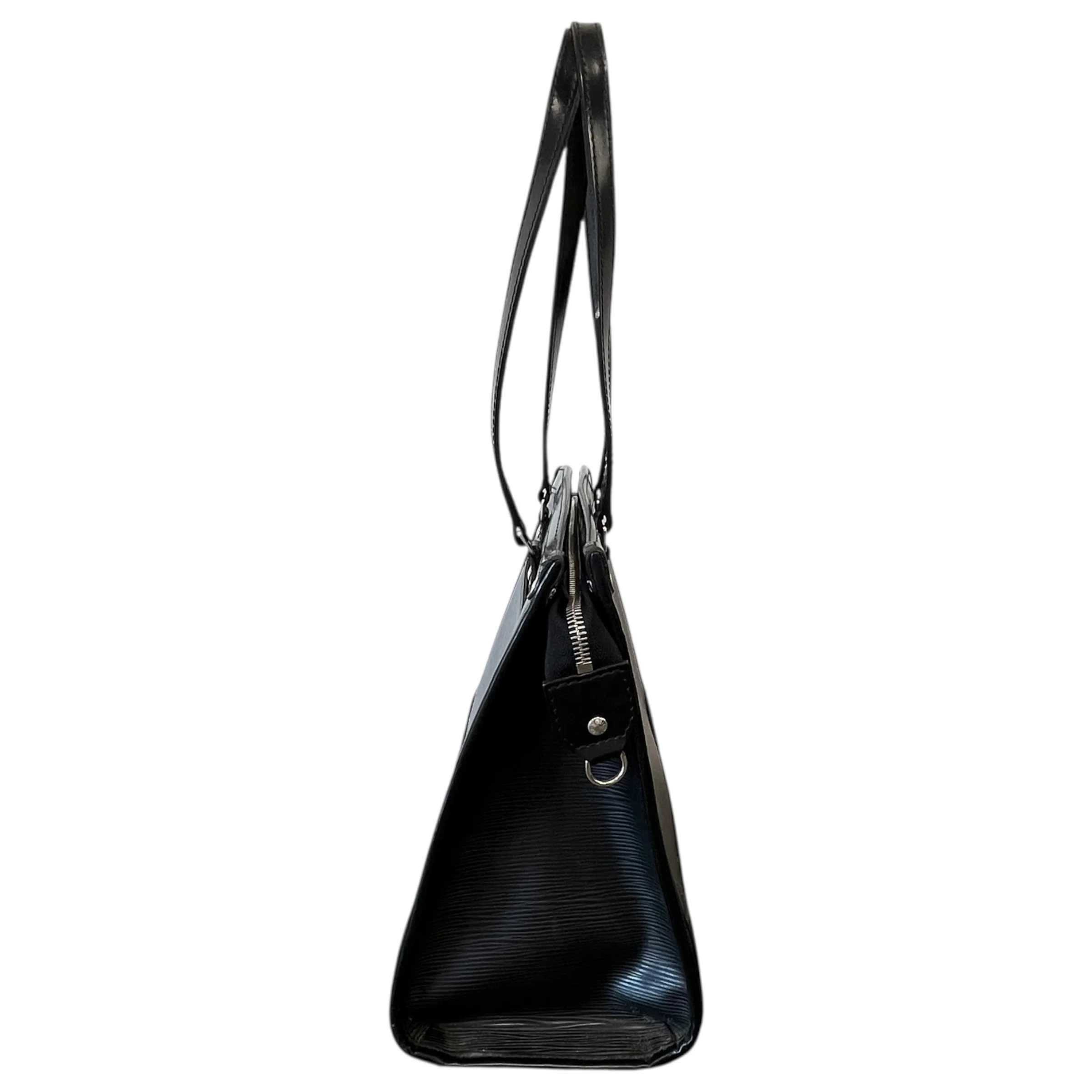 Women's Epi Madeleine Gm Handbag Black - Image 6