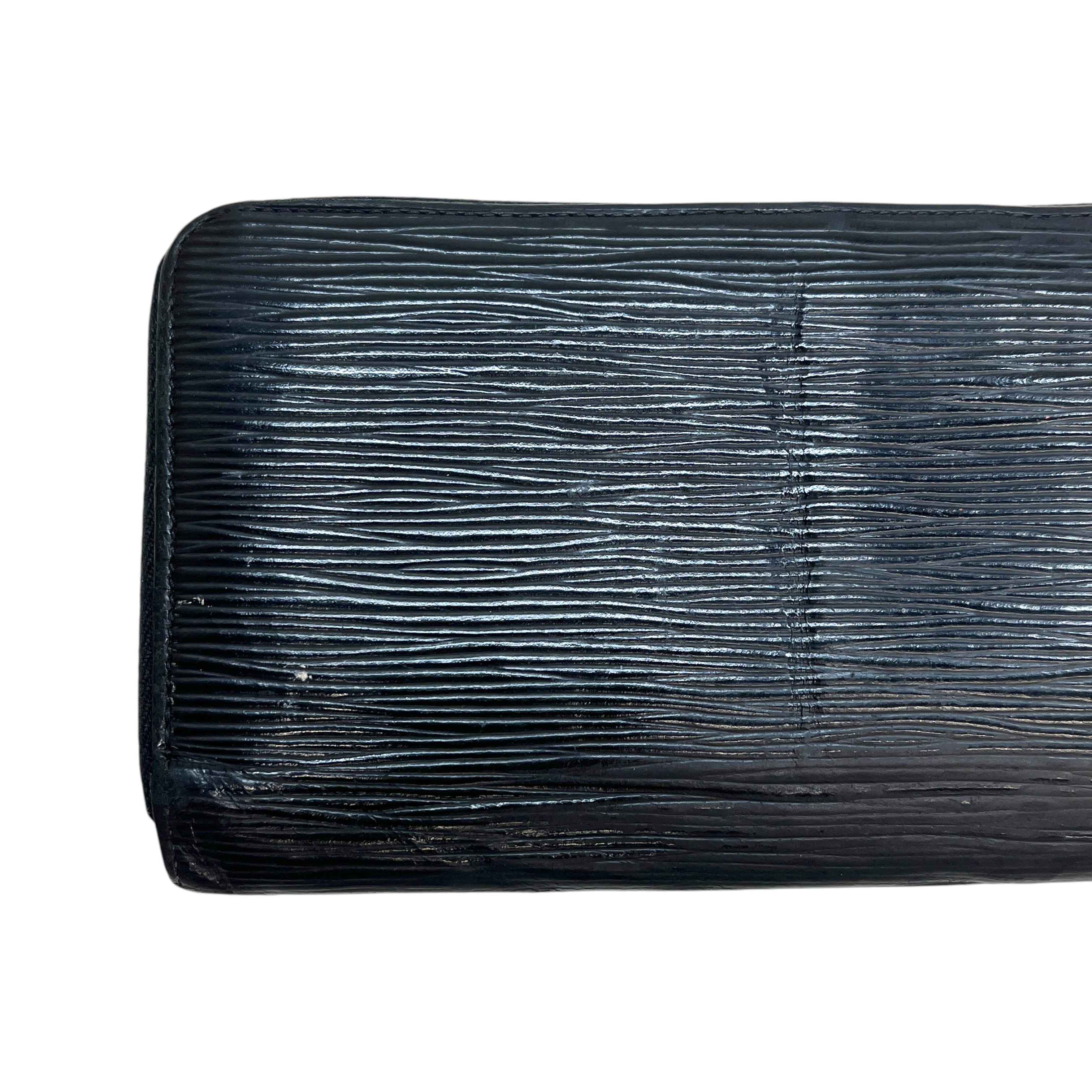 Women's Epi Zippy Wallet Black - Image 7