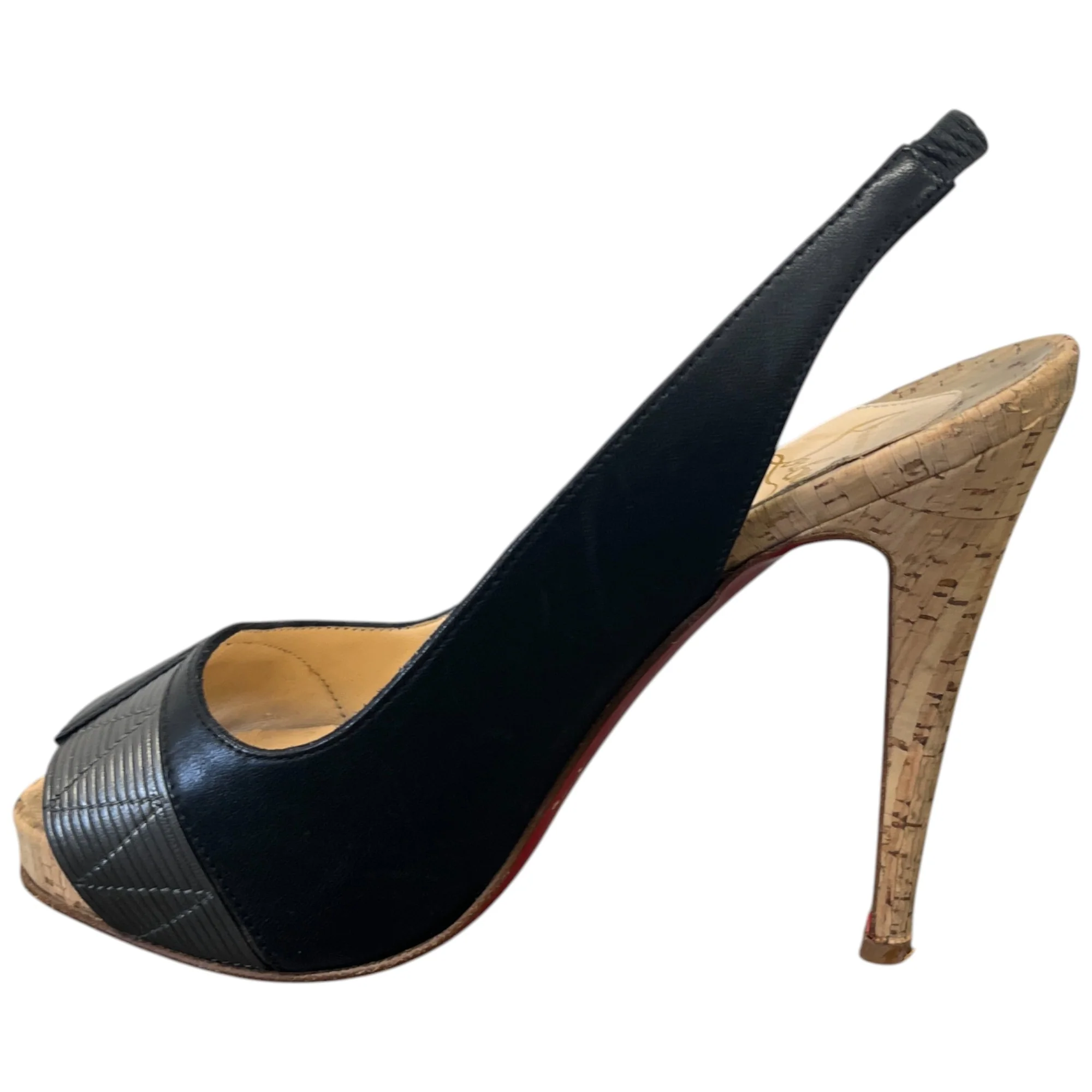 Women's Femme Moyen Empire Heels Black Size EU 36 / UK 3 - Image 2