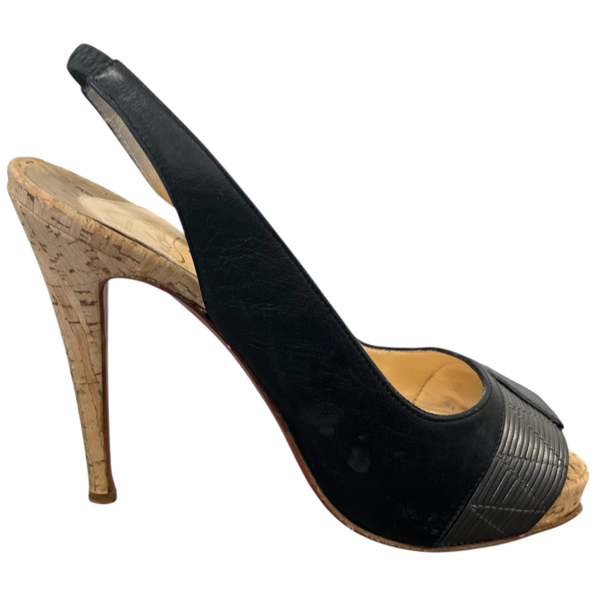 Women's Femme Moyen Empire Heels Black Size EU 36 / UK 3 - Image 4