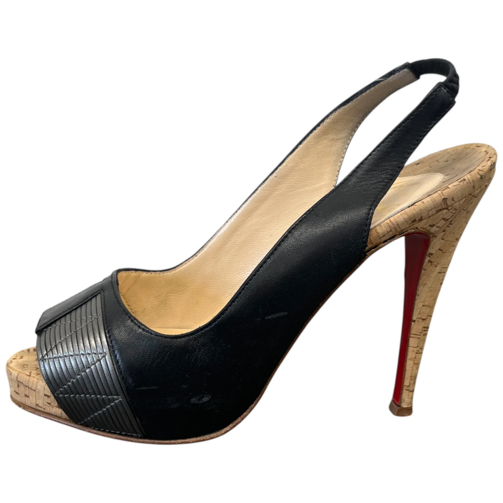 Women's Femme Moyen Empire Heels Black Size EU 36 / UK 3 - Image 5