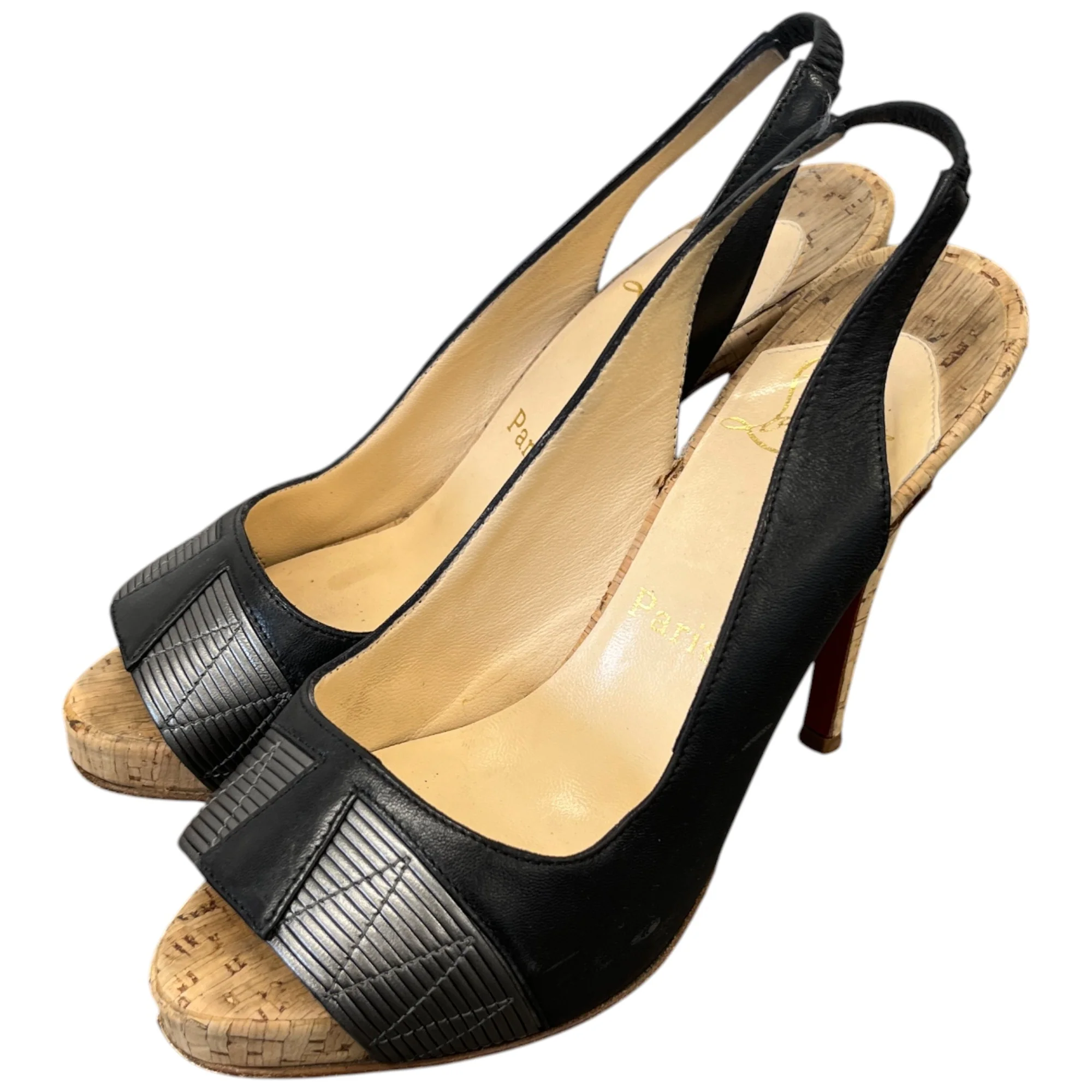 Women's Femme Moyen Empire Heels Black Size EU 36 / UK 3 - Image 9