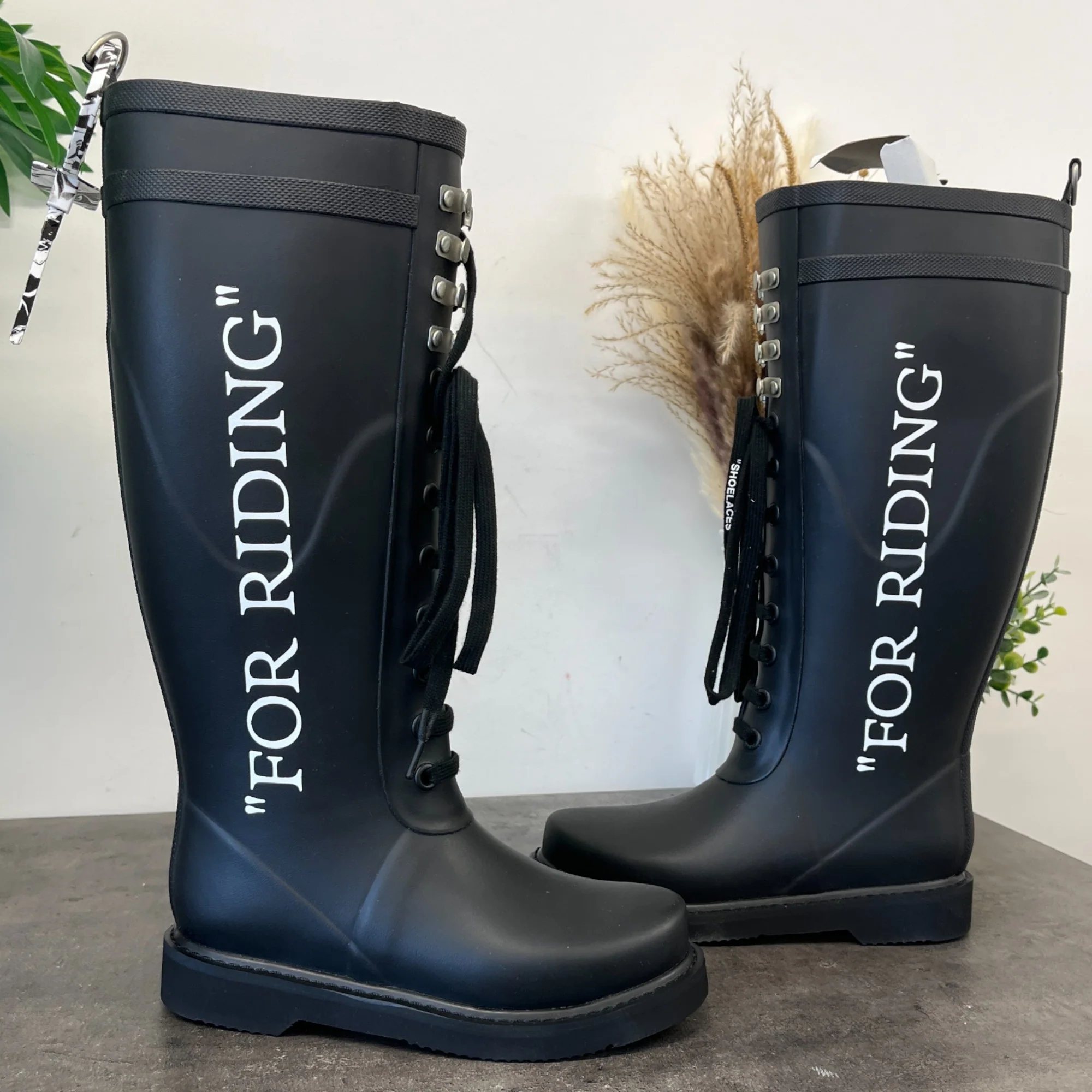 Women's For Riding Boots Black Size EU 35 / UK 2 - Image 11