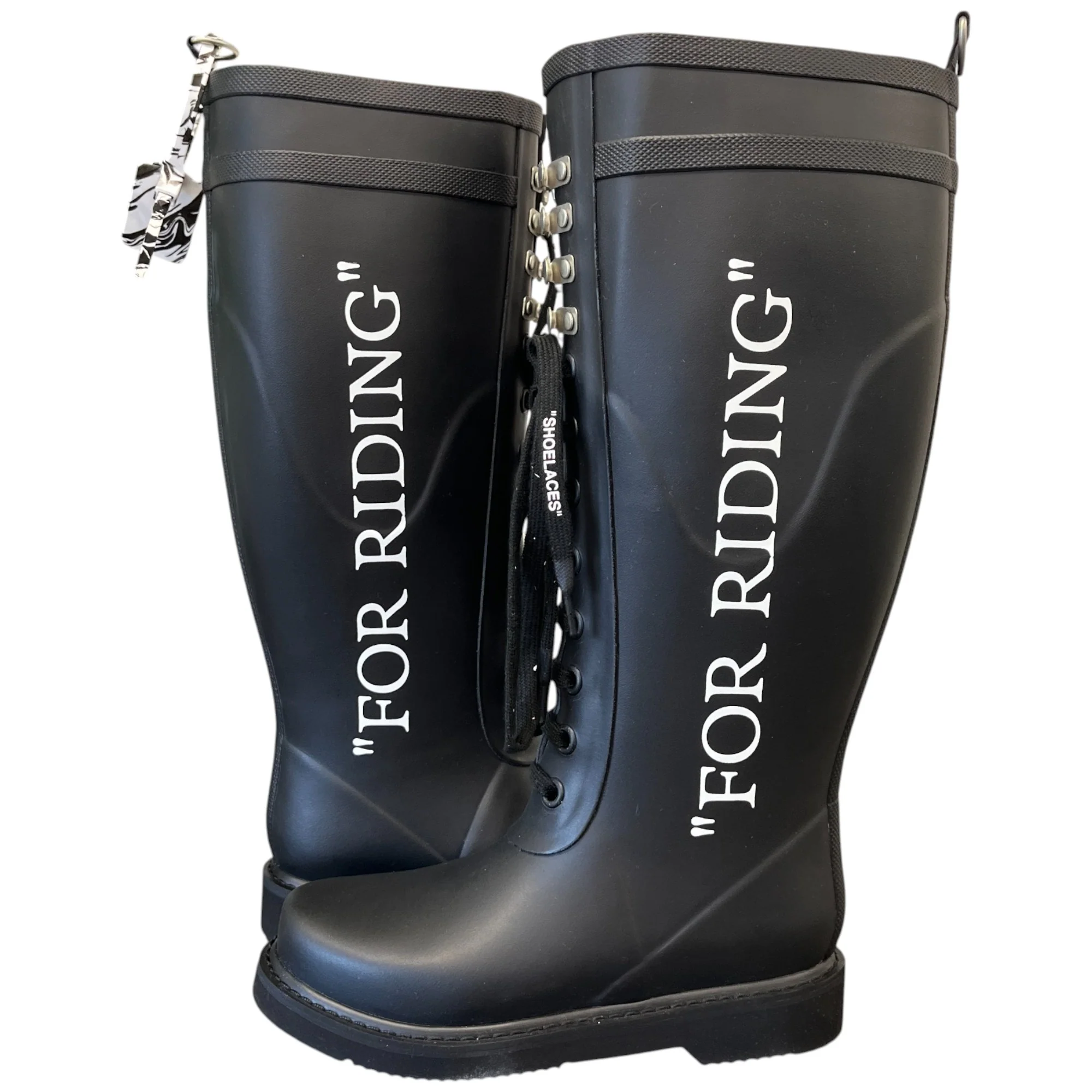 Women's For Riding Boots Black Size EU 35 / UK 2 - Image 3