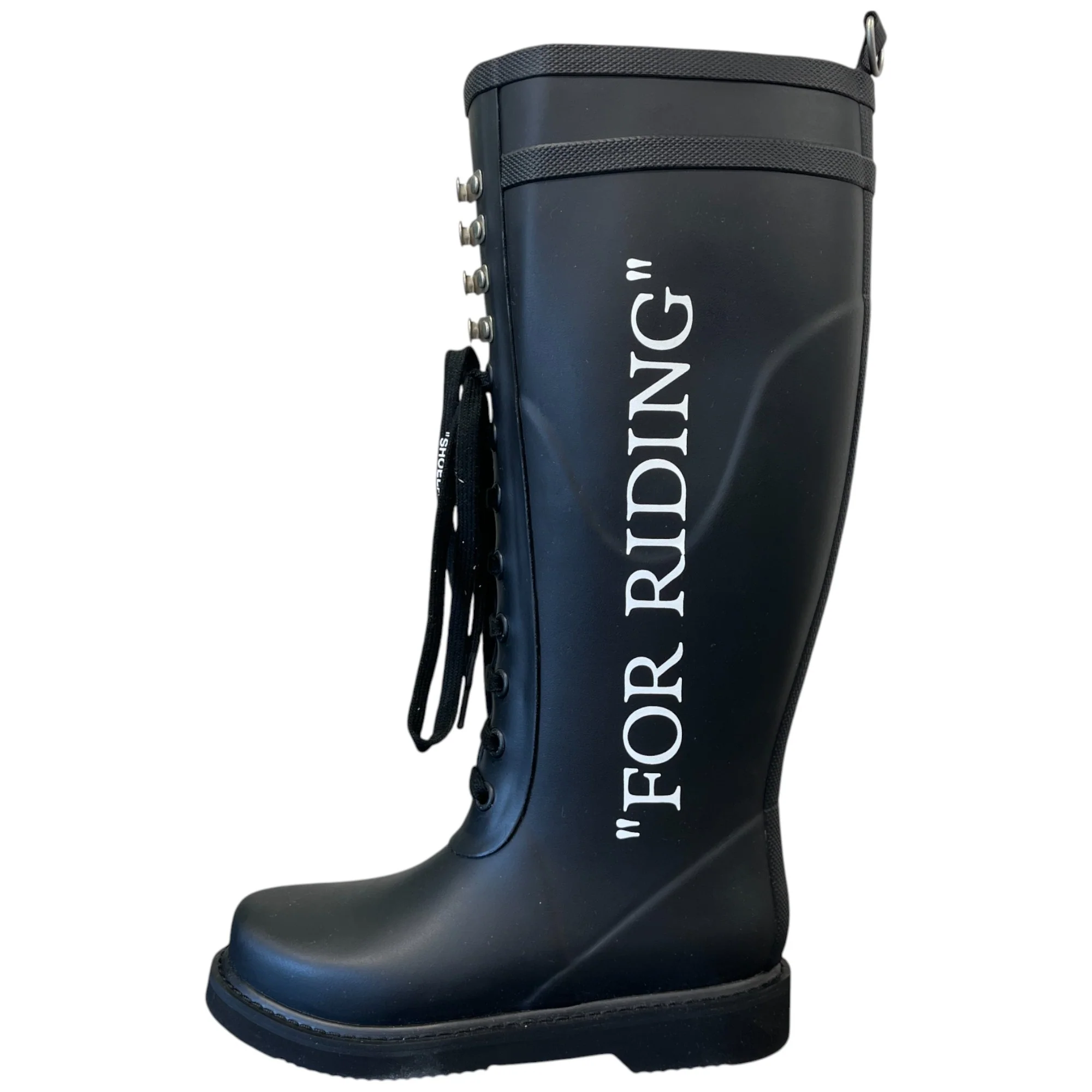 Women's For Riding Boots Black Size EU 35 / UK 2 - Image 4