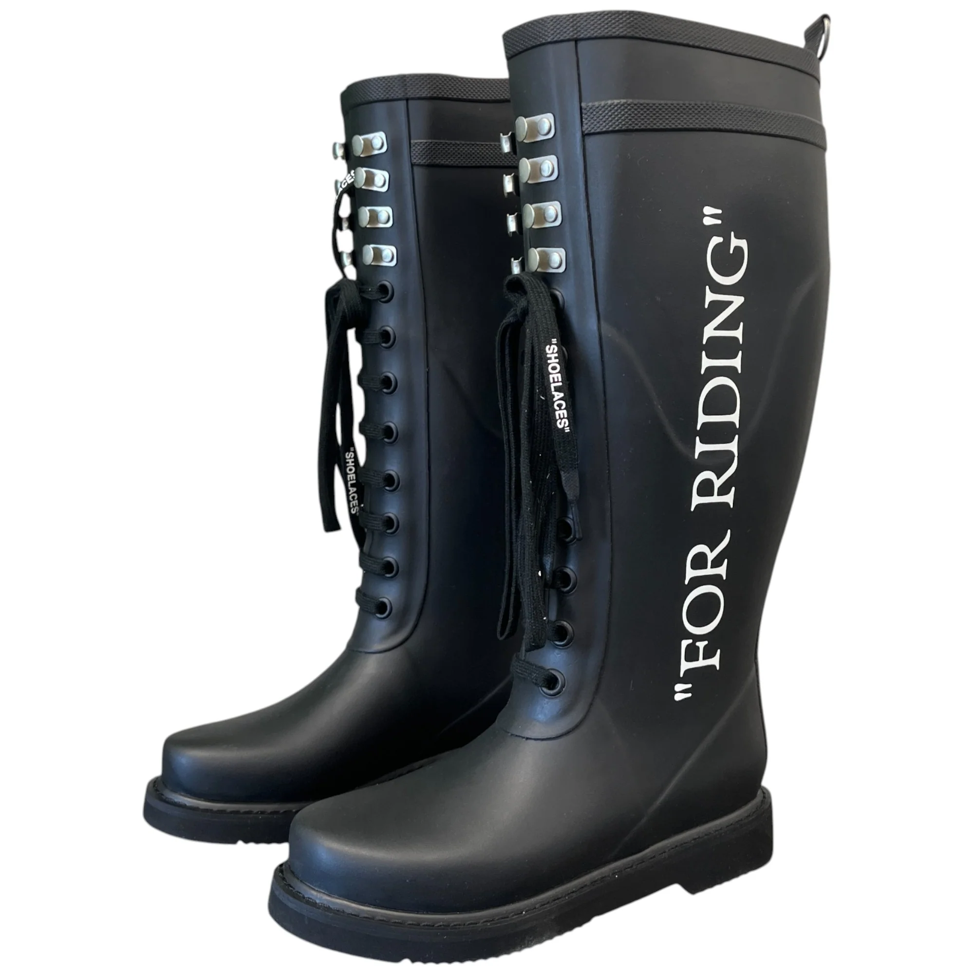 Women's For Riding Boots Black Size EU 35 / UK 2 - Image 8