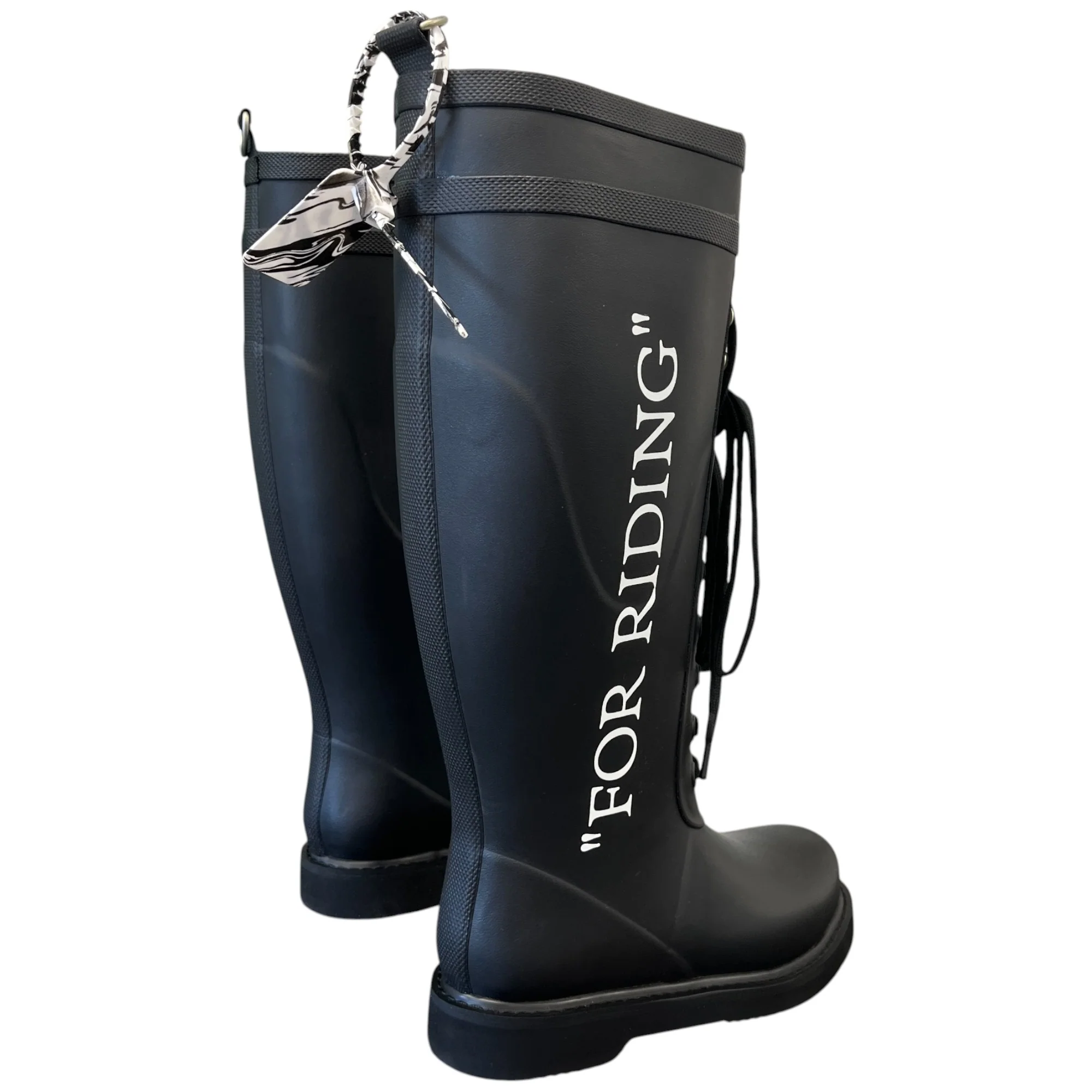 Women's For Riding Boots Black Size EU 35 / UK 2 - Image 9