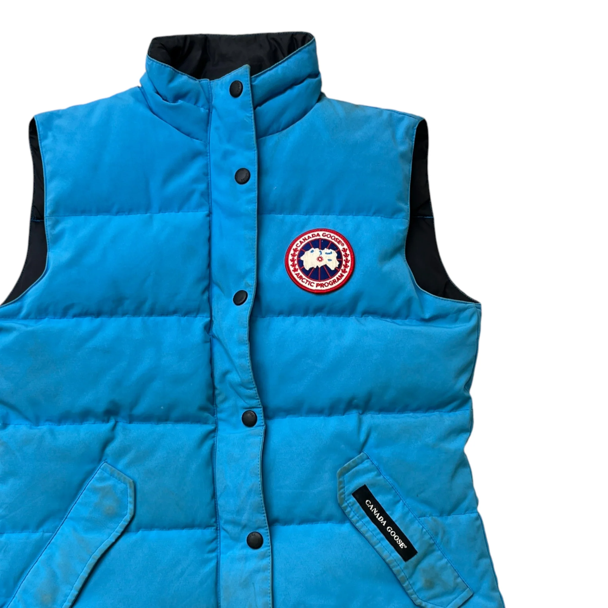Women's Freestyle Gilet Blue Size S - Image 3