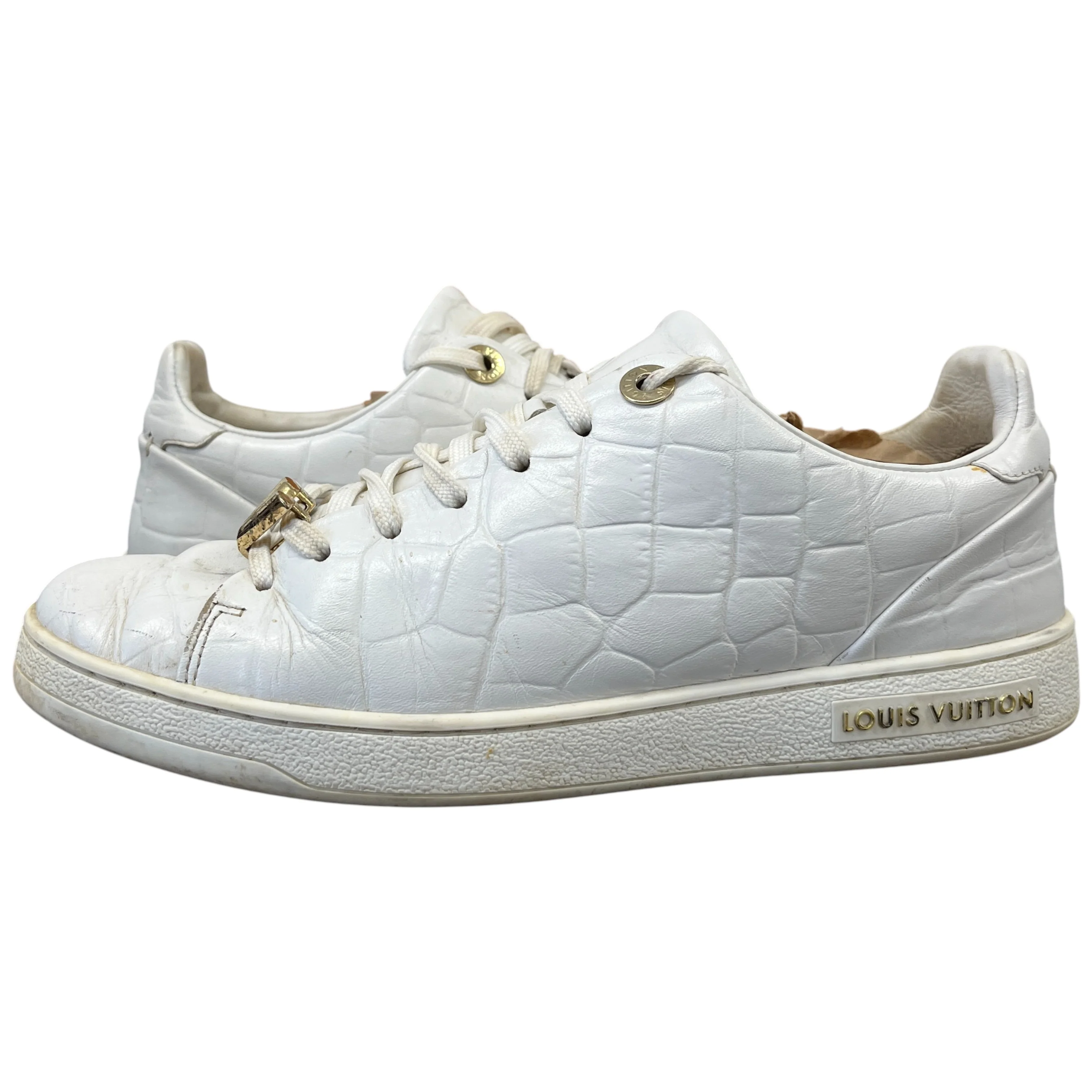 Women's Frontrow Low Trainers White Size EU 37 / UK 4 - Image 3