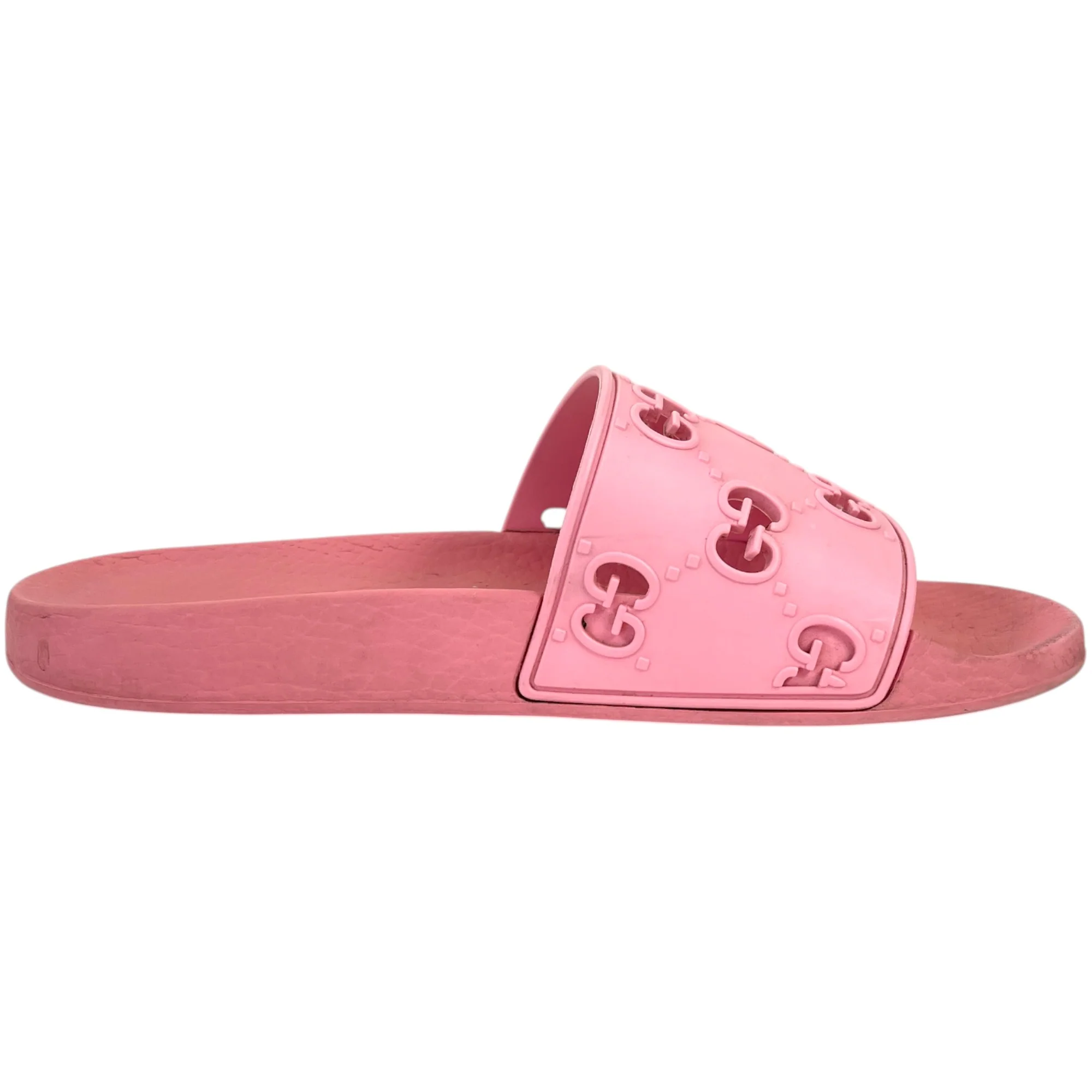 Women's Gg Cut Out Slides Pink Size EU 36 / UK 3 - Image 4
