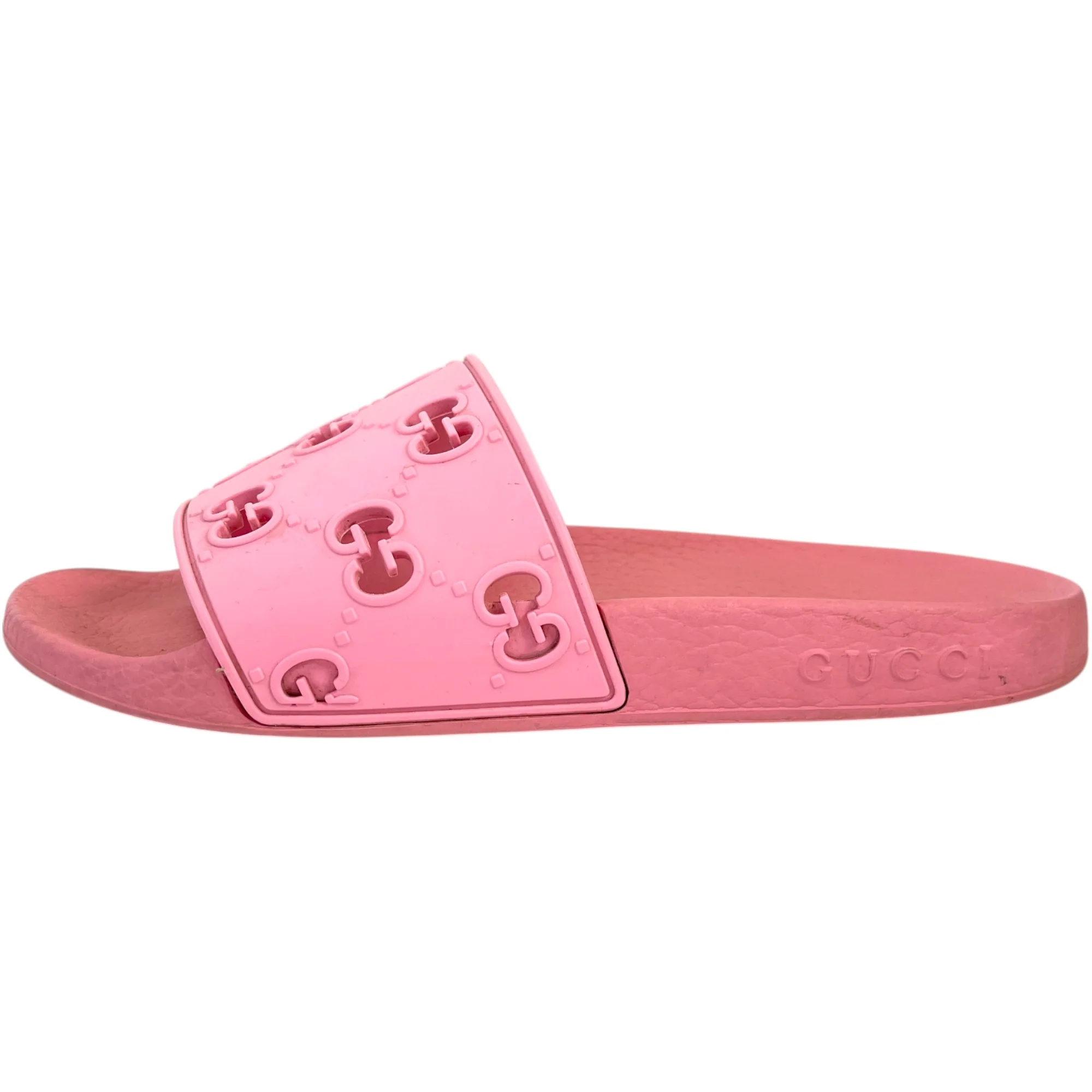 Women's Gg Cut Out Slides Pink Size EU 36 / UK 3 - Image 5