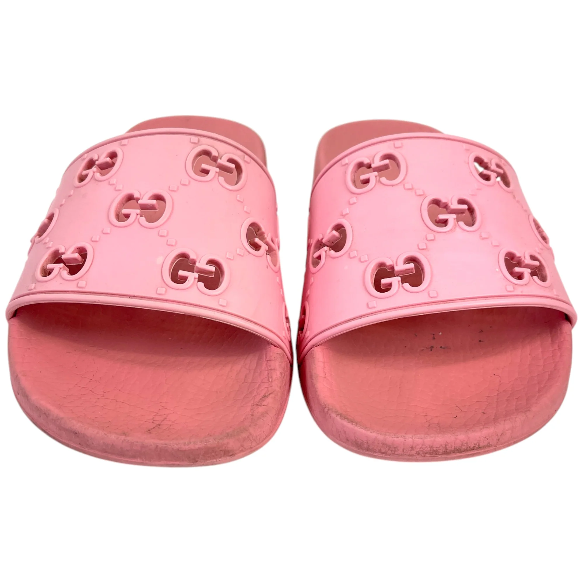 Women's Gg Cut Out Slides Pink Size EU 36 / UK 3 - Image 6