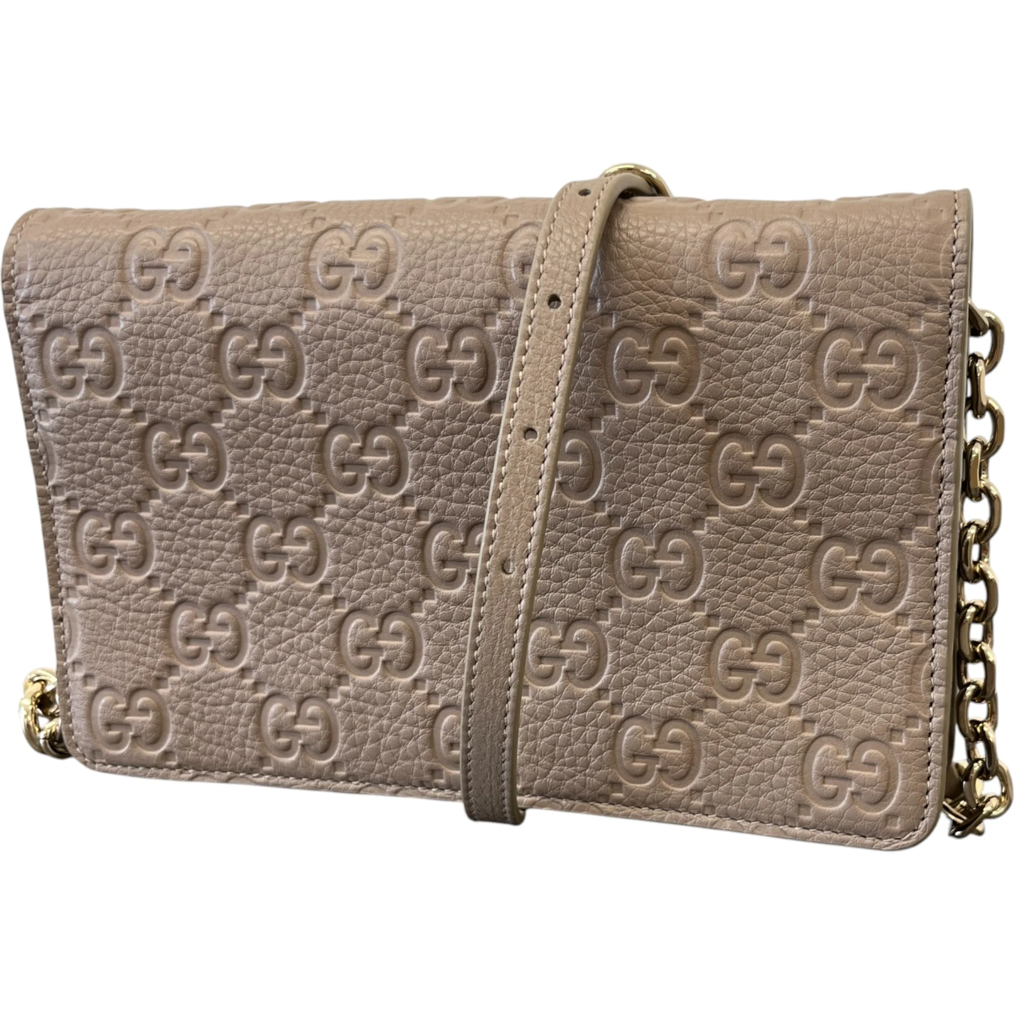 Women's Gg Emblem Bag Nude - Image 5