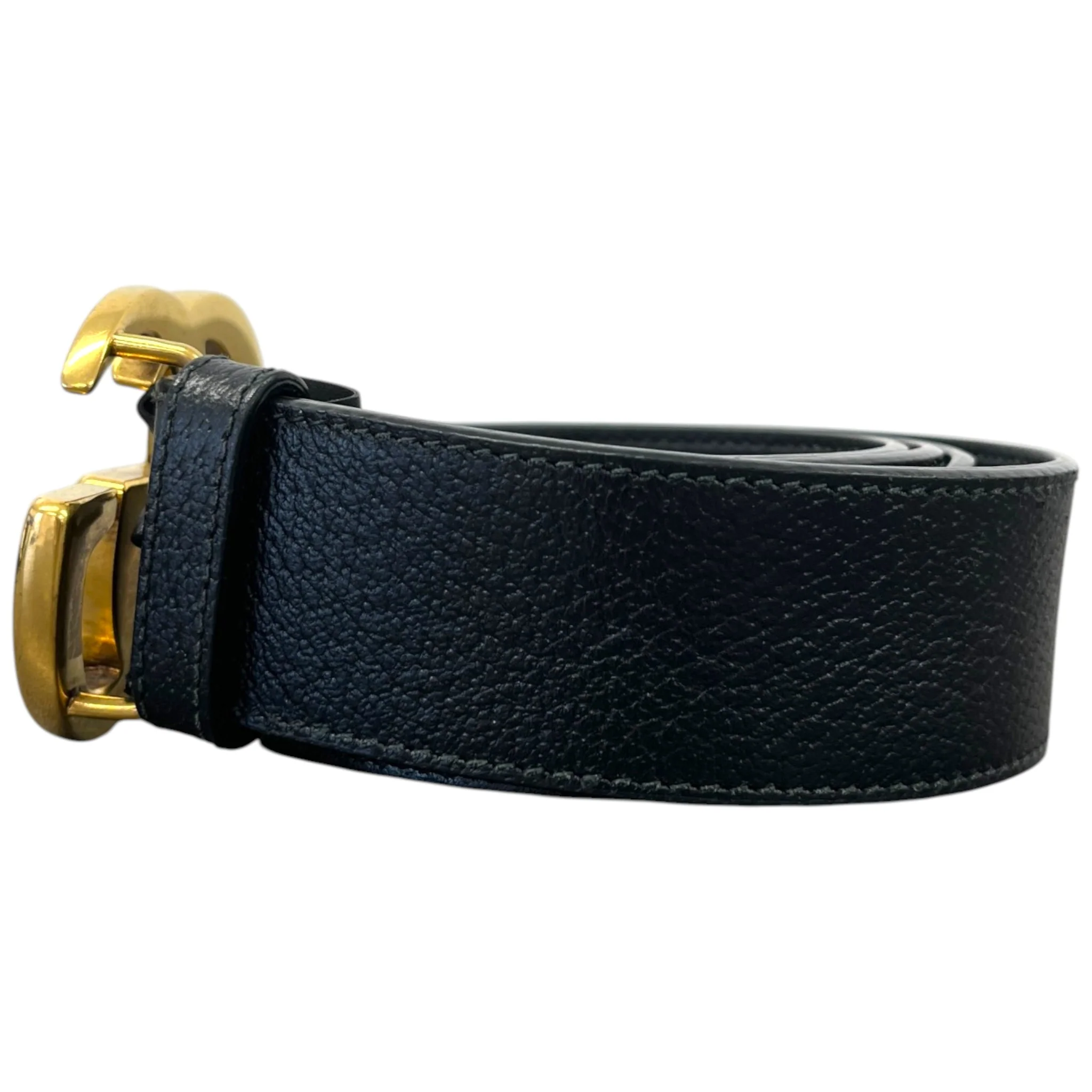 Women's Gg Marmont Belt Black Size 95cm / UK 14 - Image 2