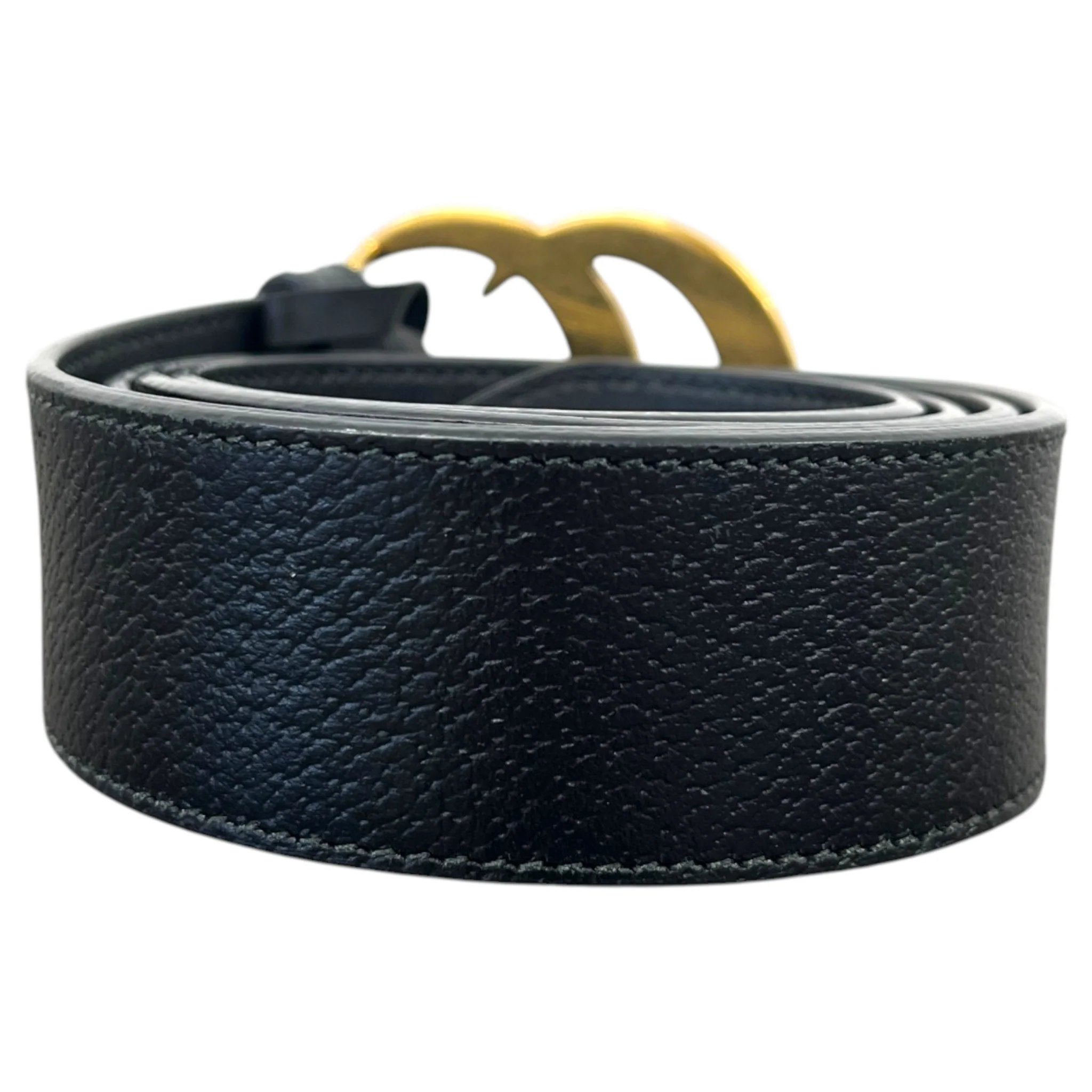 Women's Gg Marmont Belt Black Size 95cm / UK 14 - Image 3