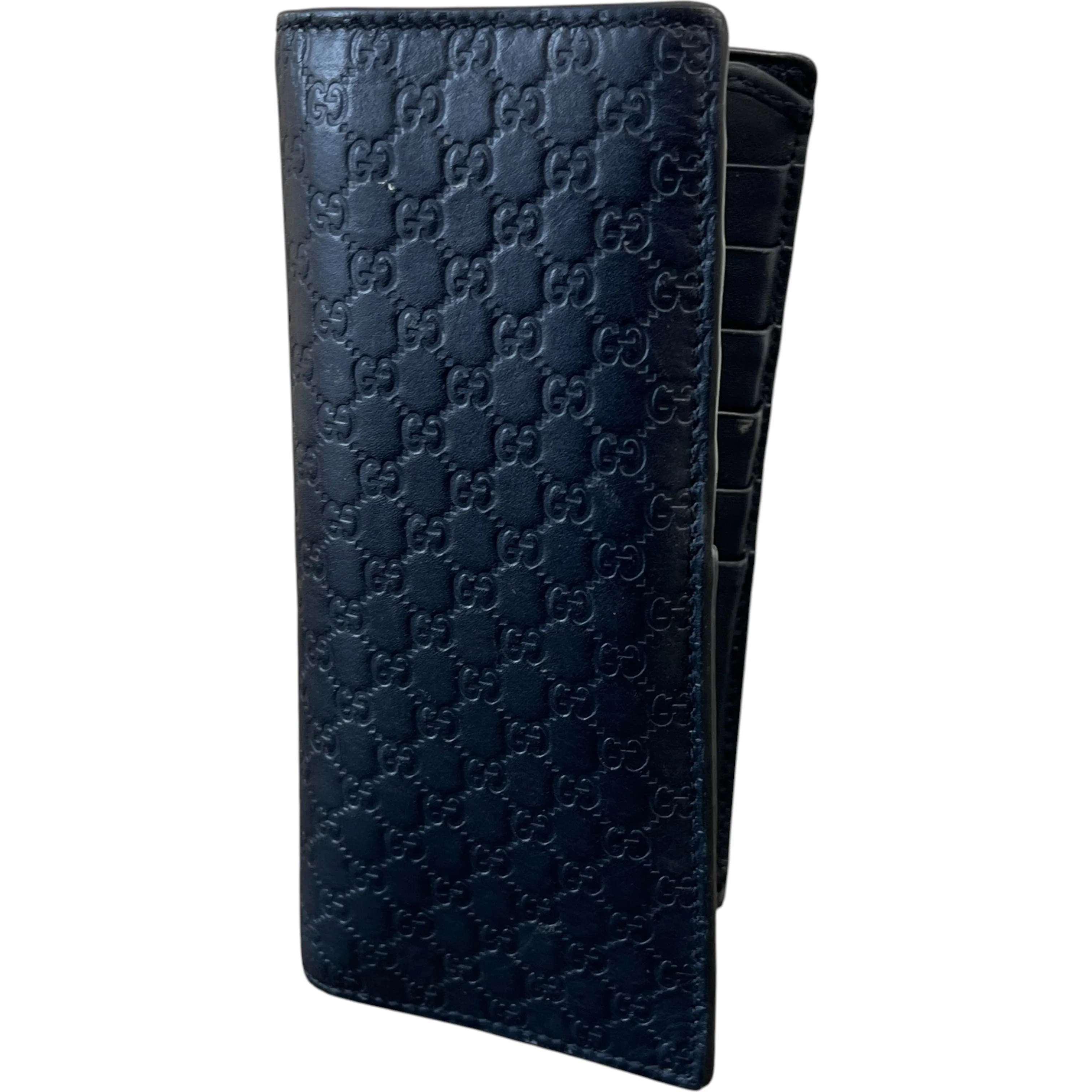 Women's Gg Microguccissima Purse Navy - Image 5