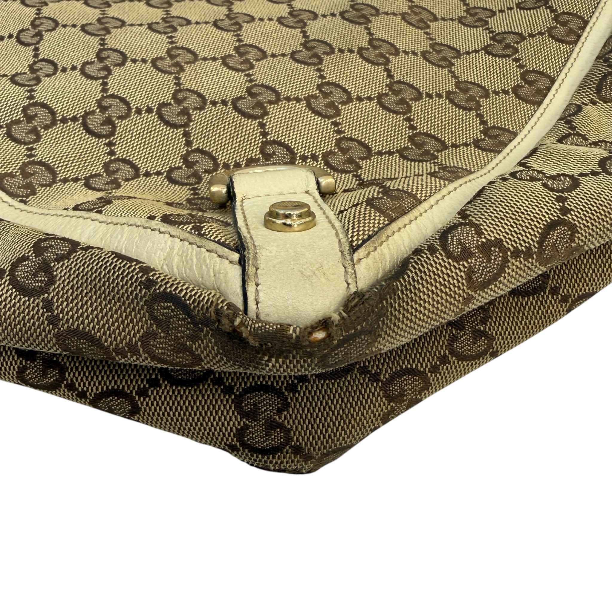 Women's Gg Supreme Abbey D-Ring Tote Bag Beige - Image 15
