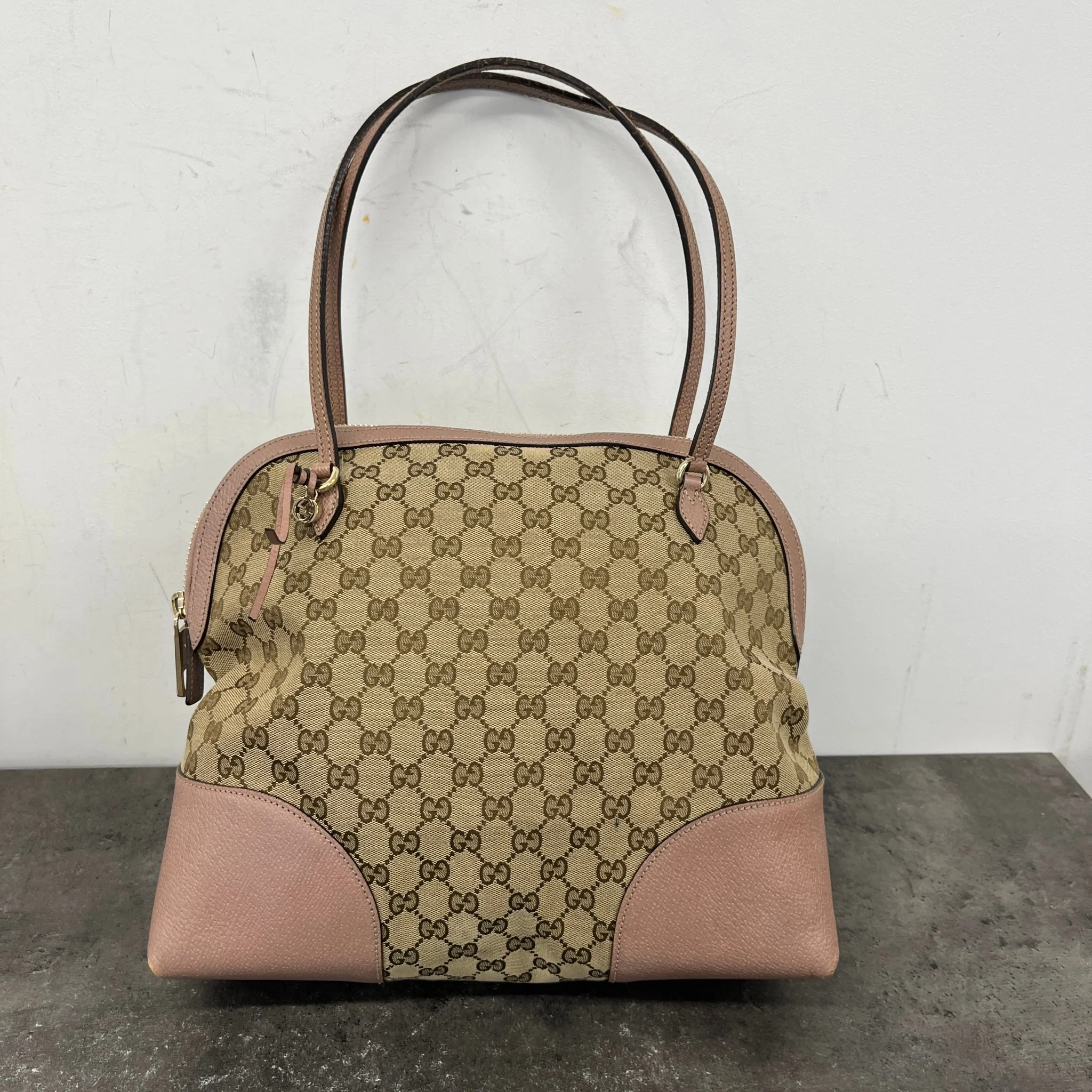 Women's Gg Supreme Bree Bag Mauve - Image 8